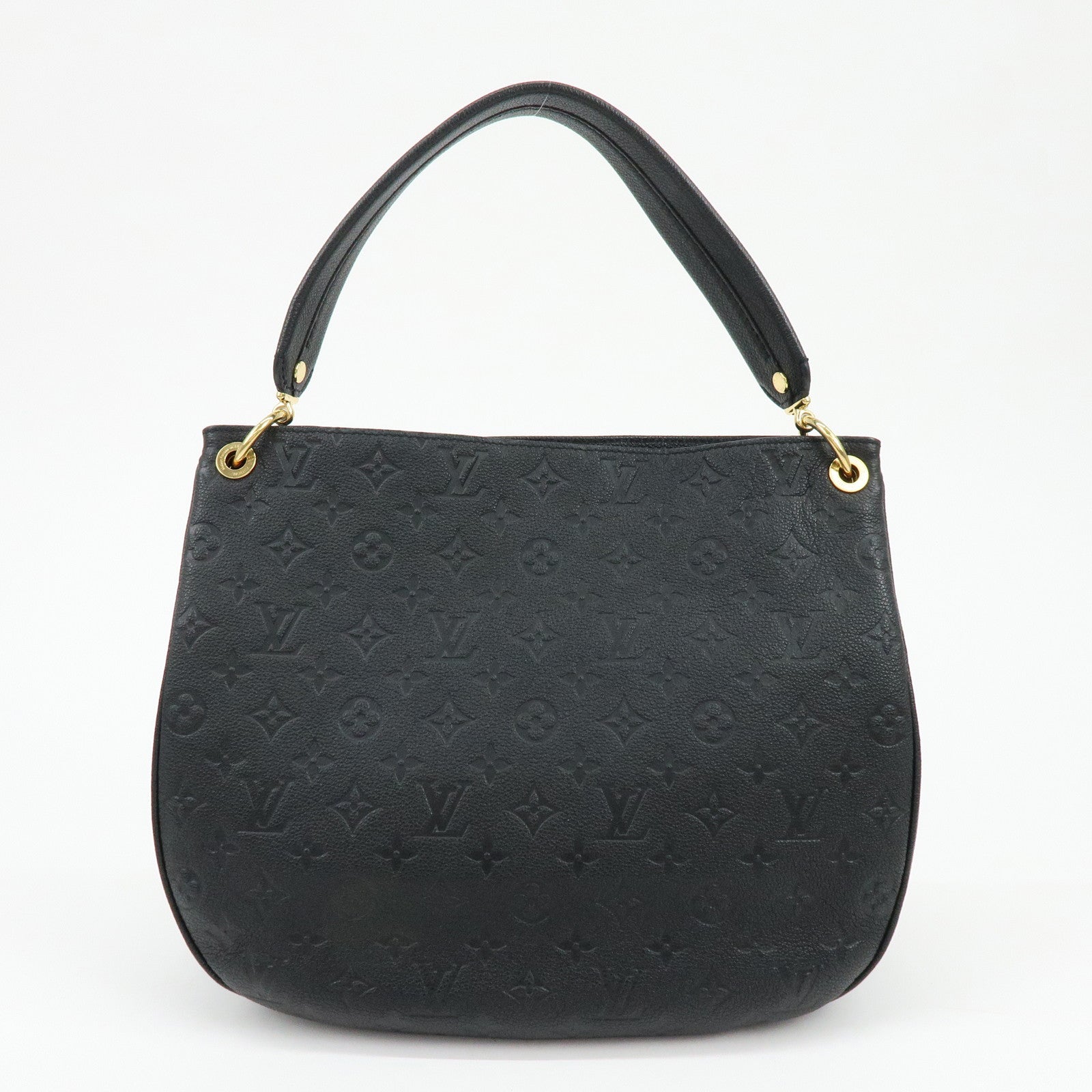 Louis Vuitton Monogram Empreinte Spontini Shoulder Bag Noir M42819
