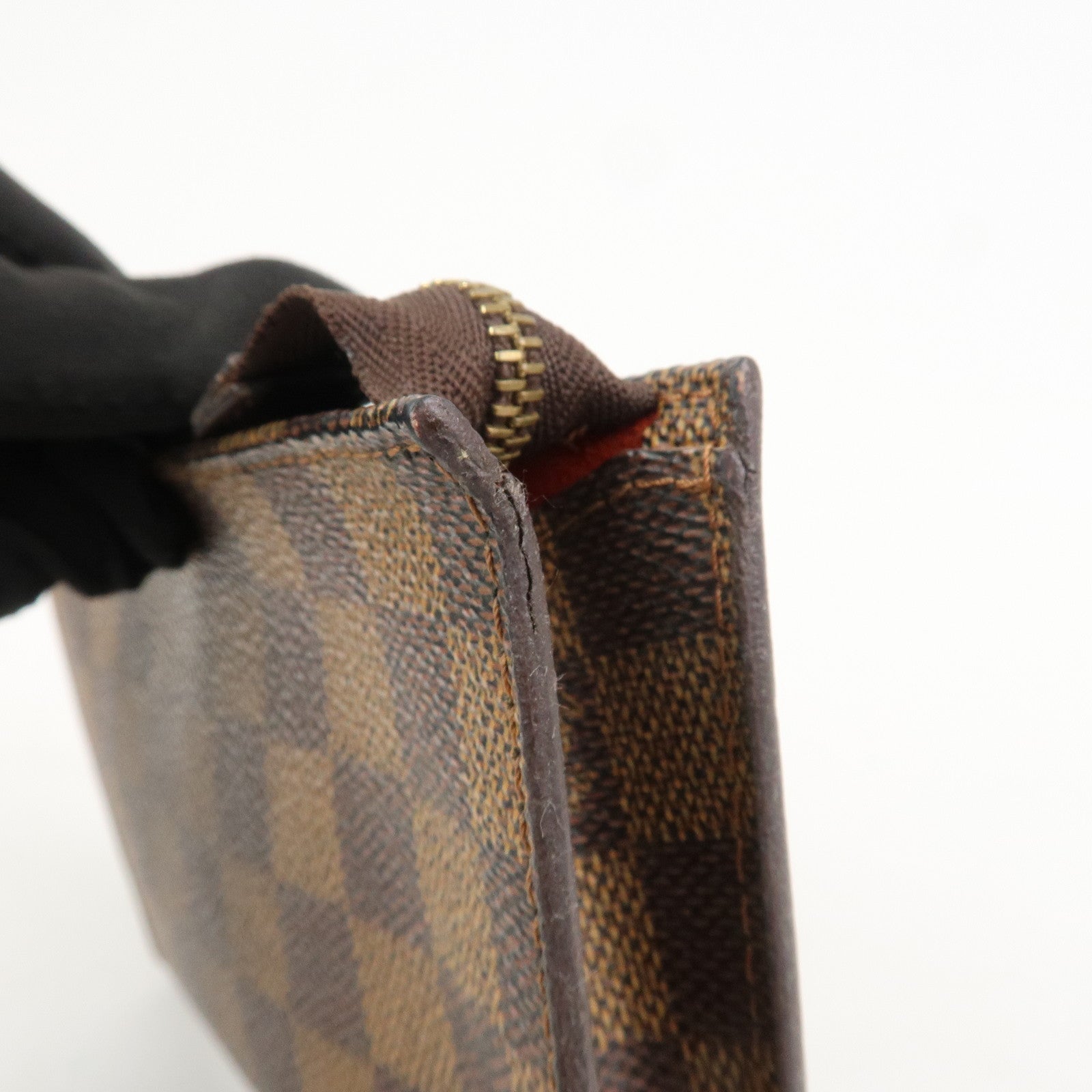 Louis Vuitton Damier Ebene Mini Pouch for Damier Male Bag
