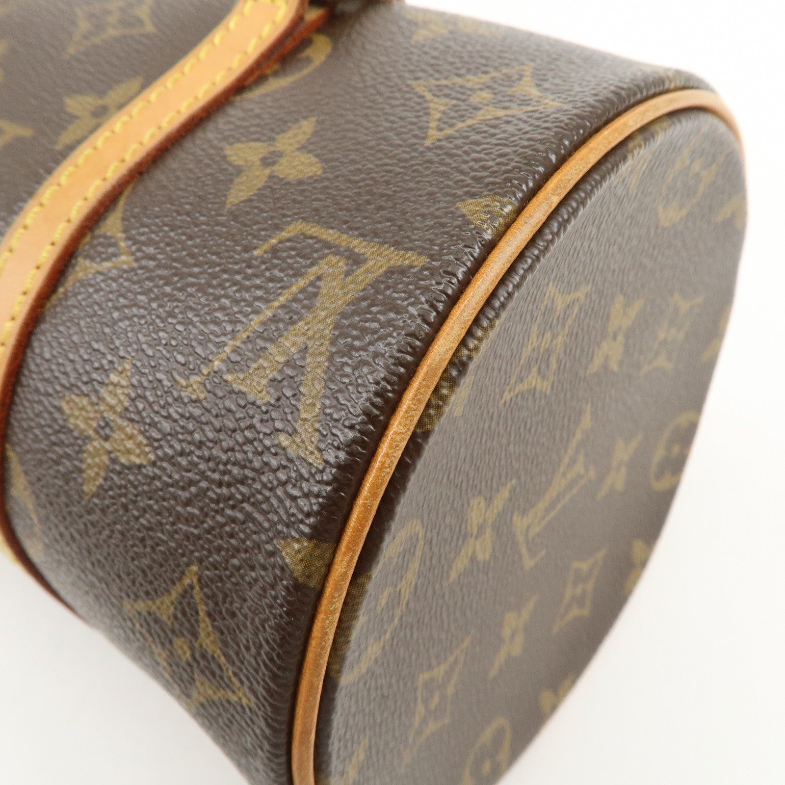 Louis Vuitton Monogram Papillon 26 Hand Bag Brown M51386