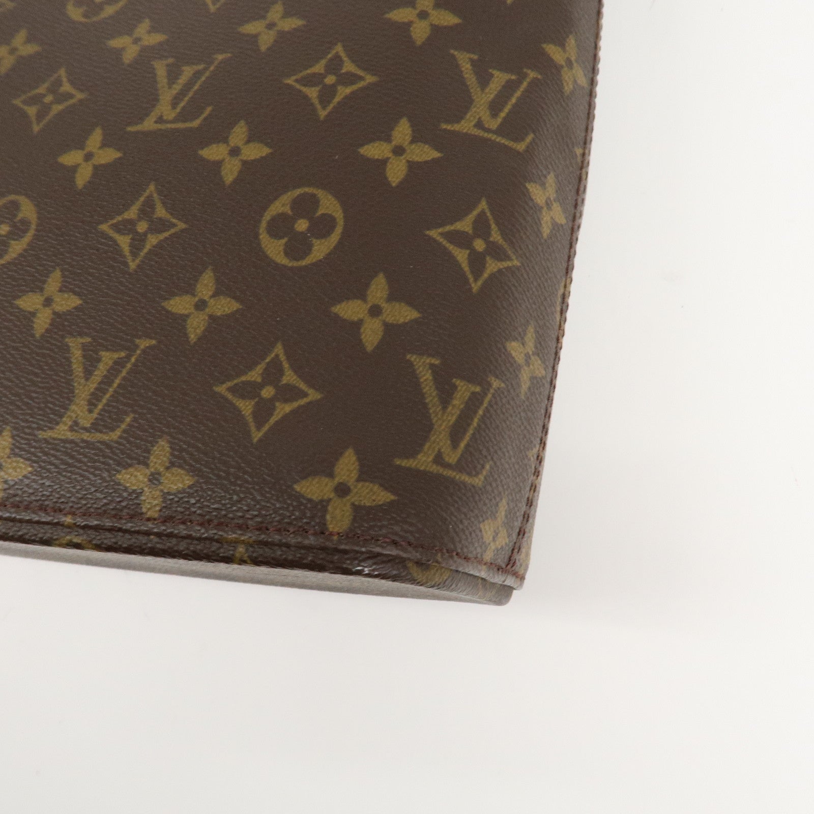 Louis Vuitton Monogram Luco Tote Bag Hand Bag Brown M51155