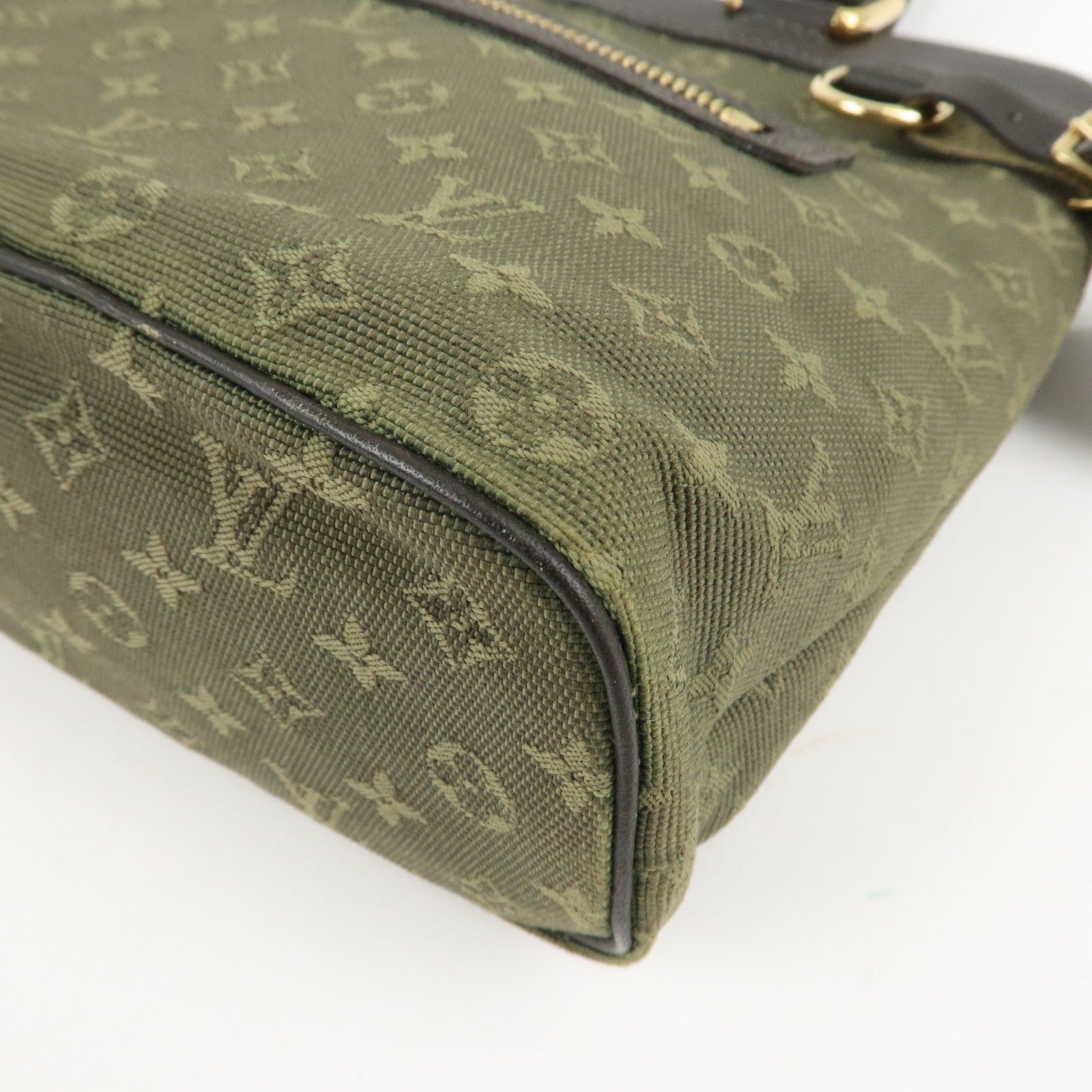 Louis Vuitton Monogram Mini Lucille PM Hand Bag TST Khaki M92682