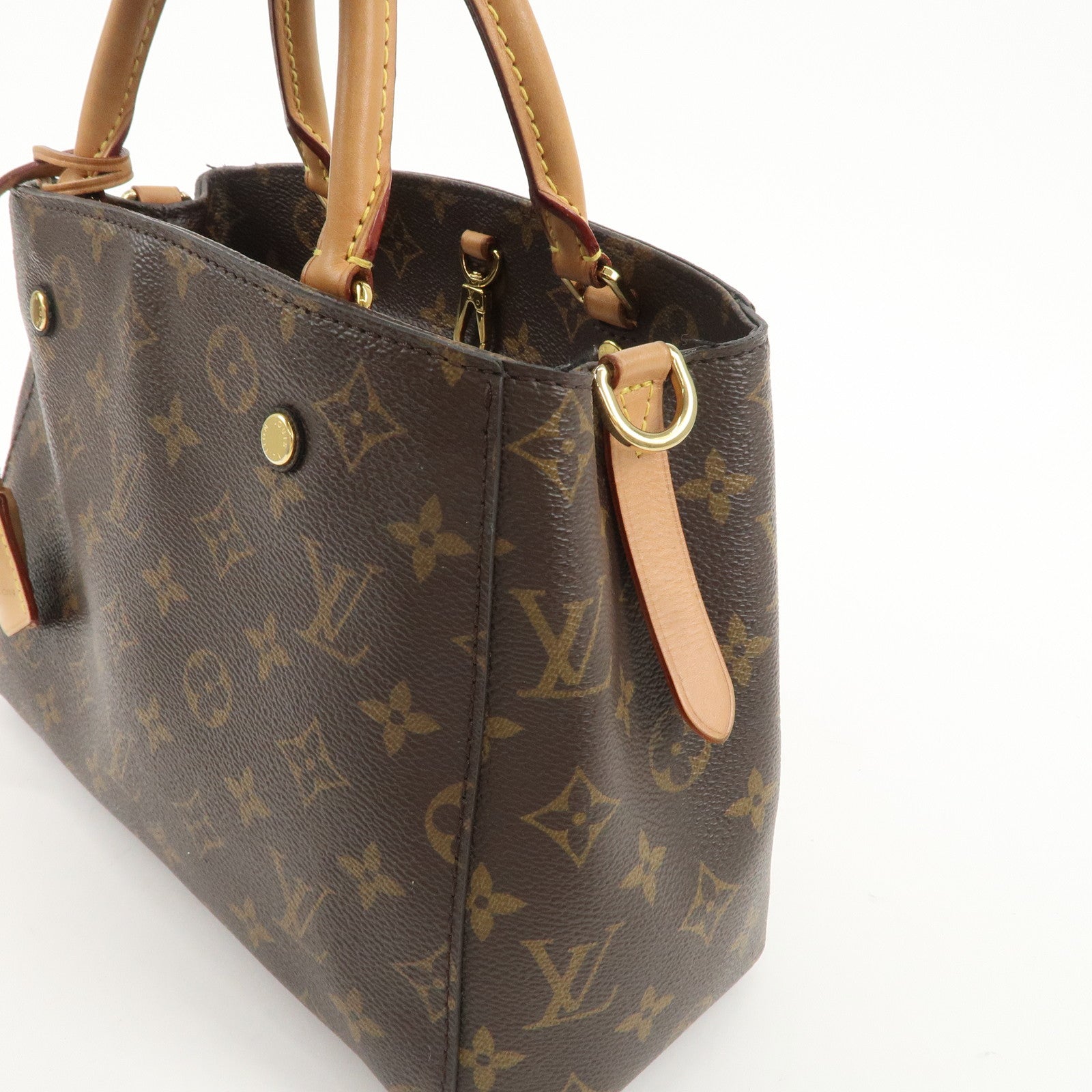 Louis Vuitton Monogram Montaigne BB 2Way Bag Hand Bag M41055 Used