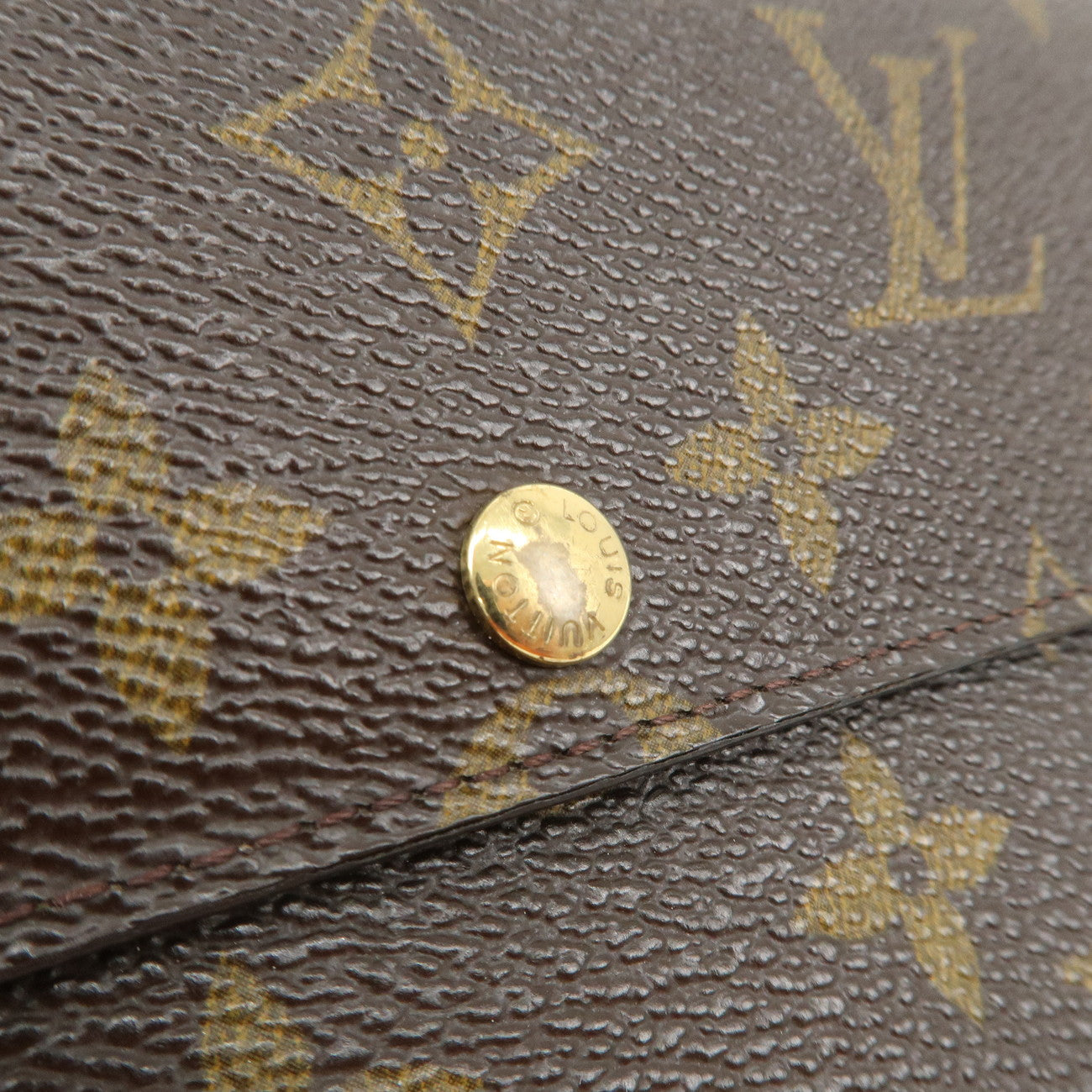 Louis Vuitton Monogram Pochette Porte Monnaie Credit M61725