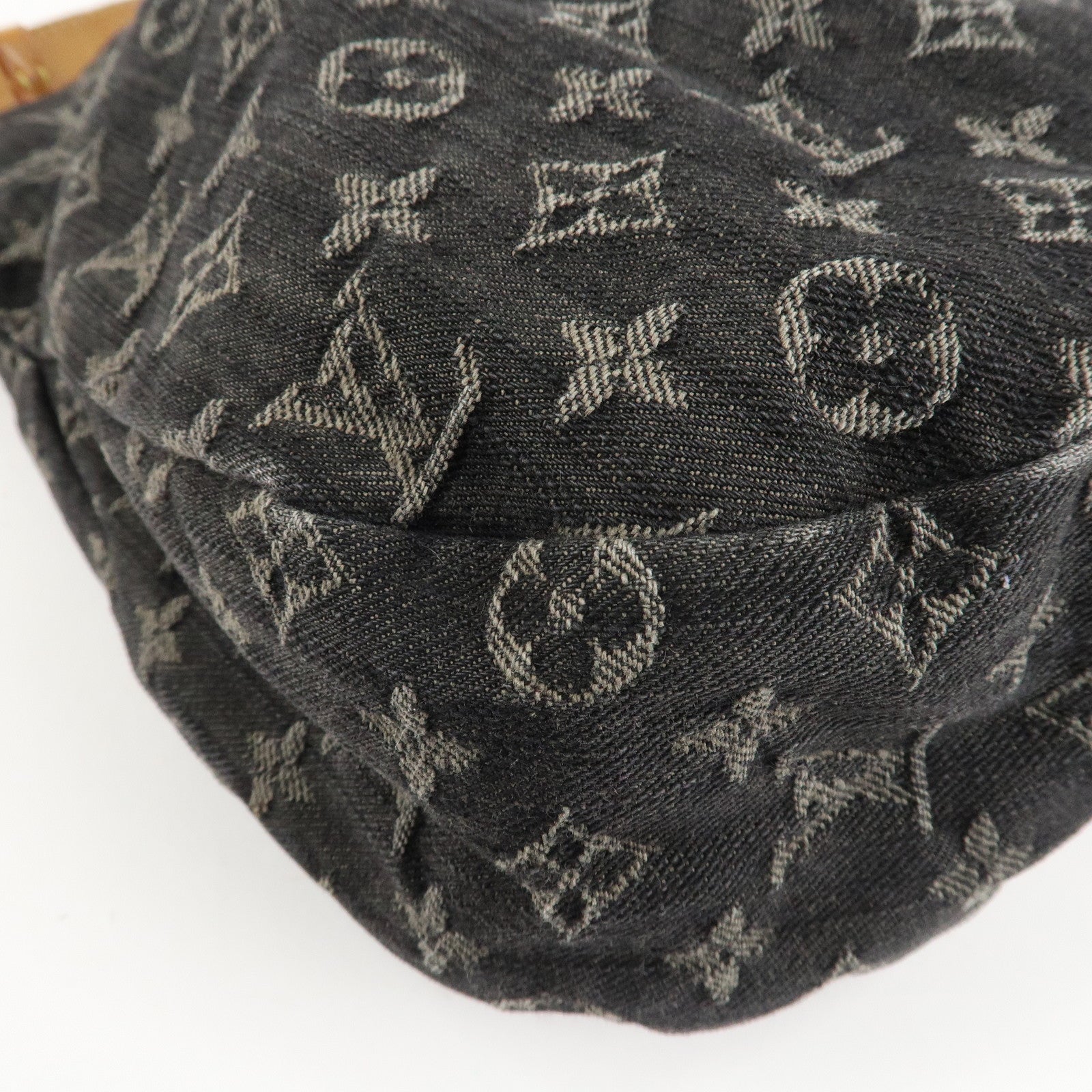 Louis Vuitton Monogram Denim Daily PM Shoulder Bag Noir M40494