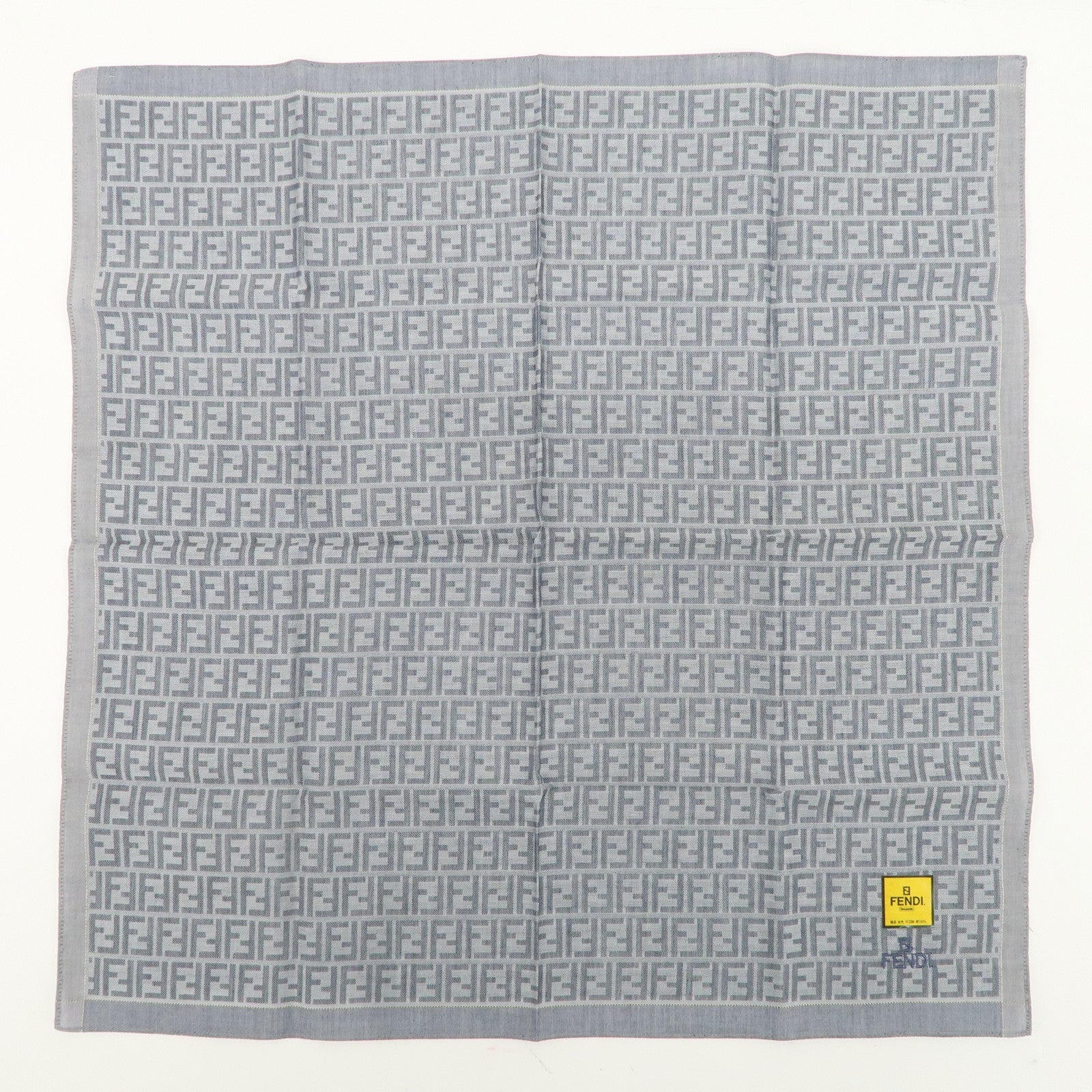 FENDI Set of 5 Cotton 100% Multi-color Handkerchief