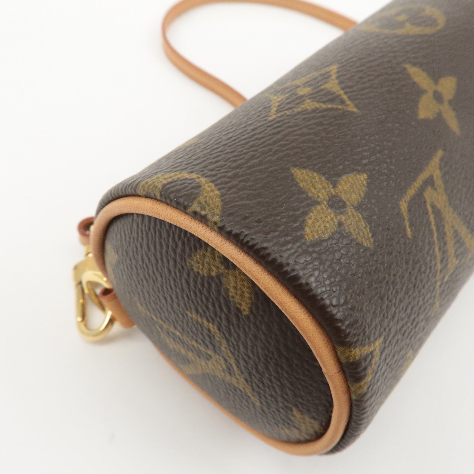 Louis Vuitton Monogram Mini Pouch for Papillon Bag Brown