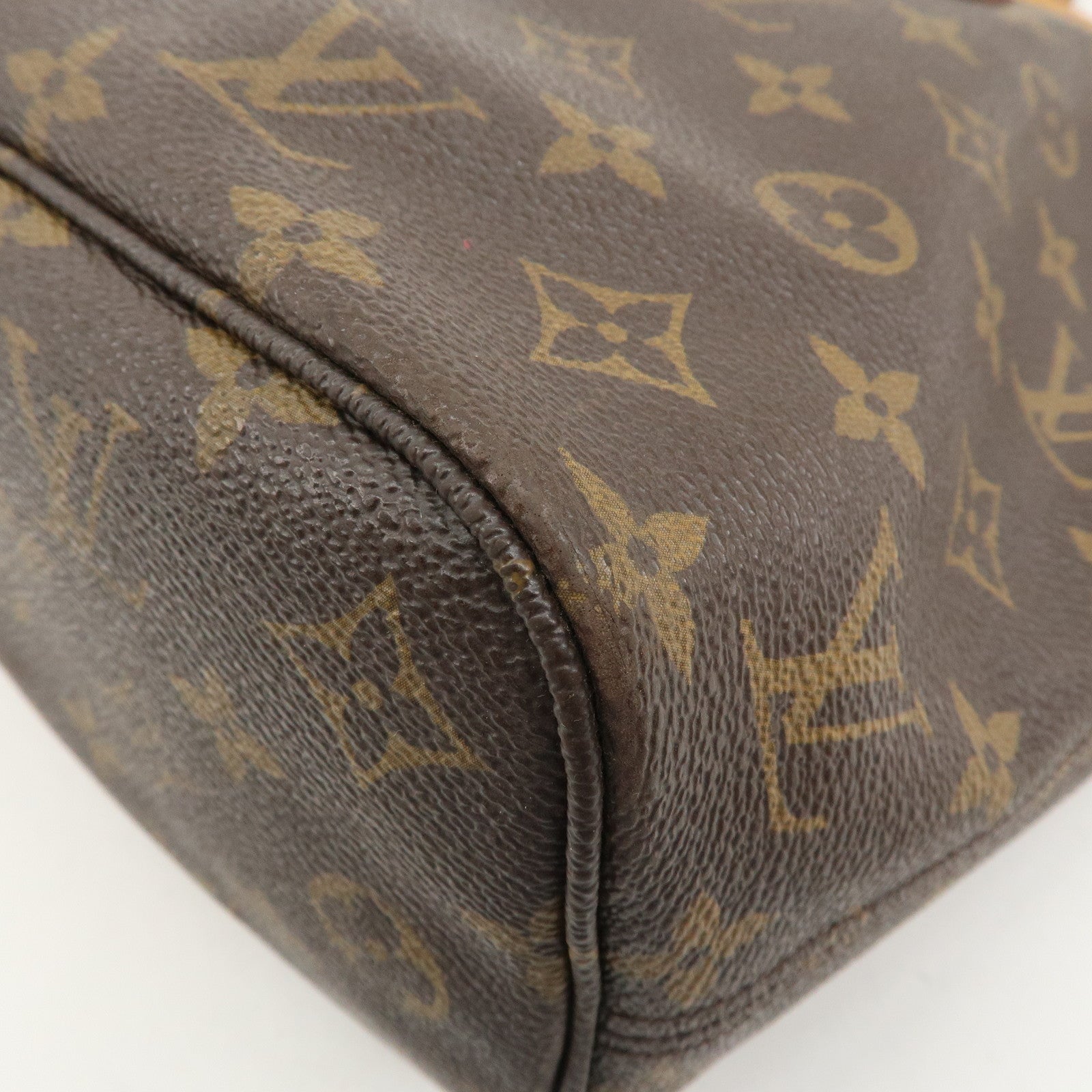 Louis Vuitton Monogram Neverfull PM Tote Bag Fuchsia M41001 Used