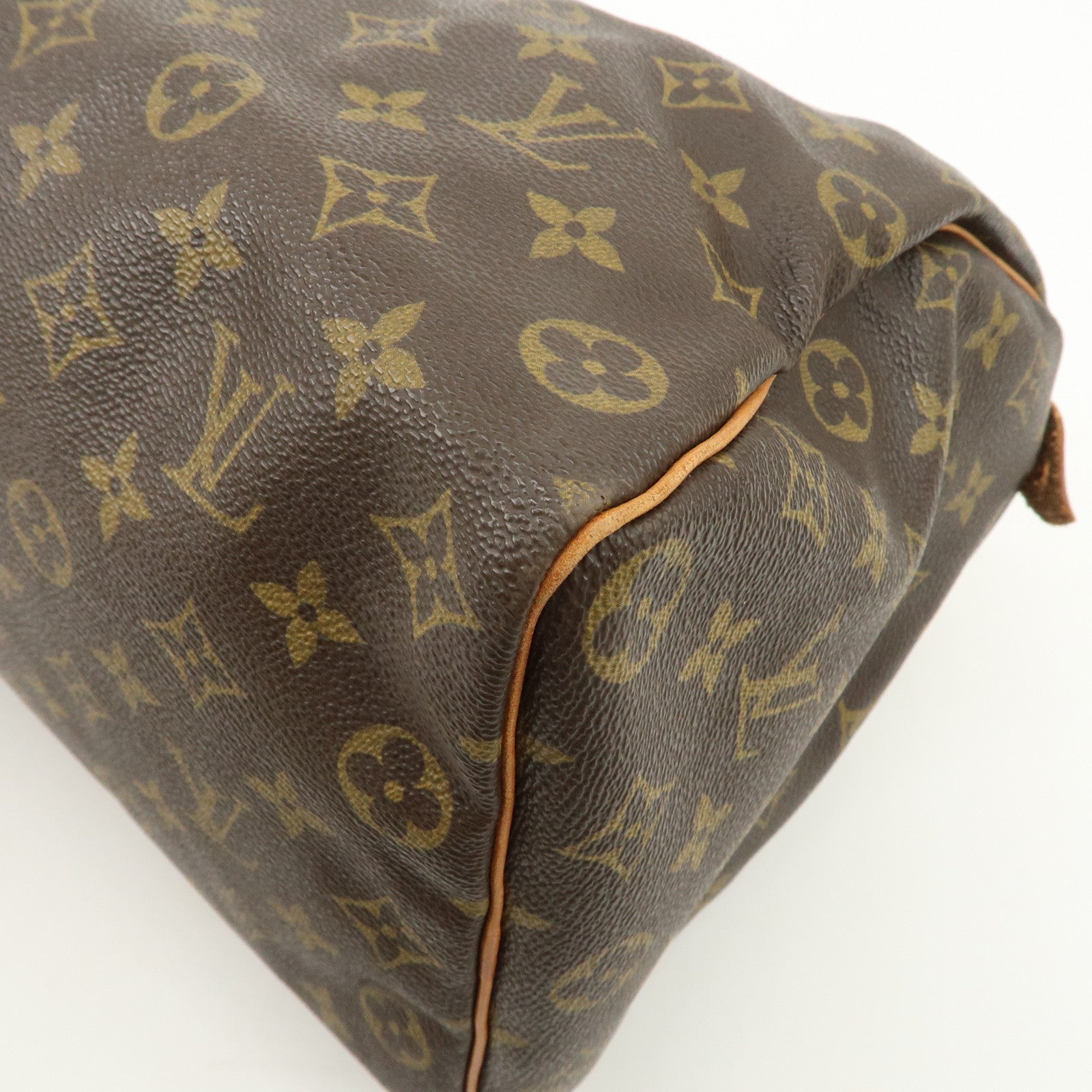 Louis Vuitton Monogram Speedy 35 Hand Bag Boston Bag M41524 Used