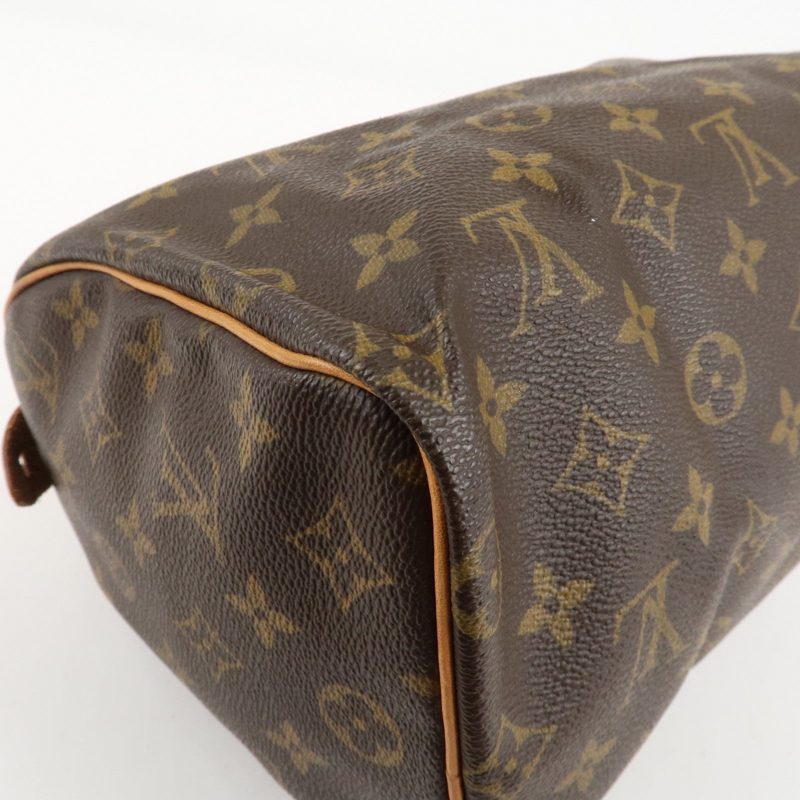 Louis Vuitton Monogram Speedy 25 Hand Bag Boston Bag M41528