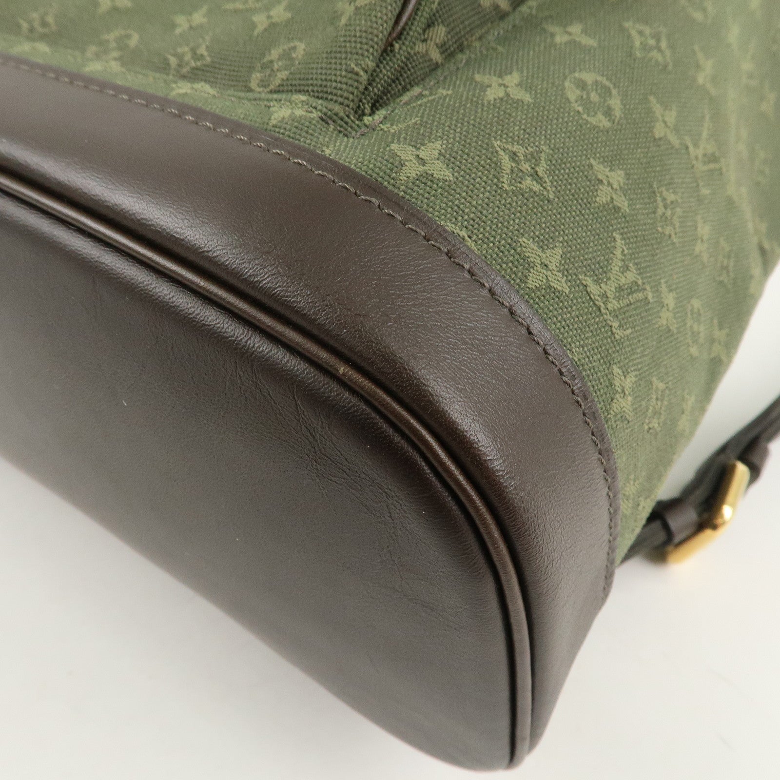 Louis Vuitton Monogram Mini Montsouris GM Backpack Khaki M92456