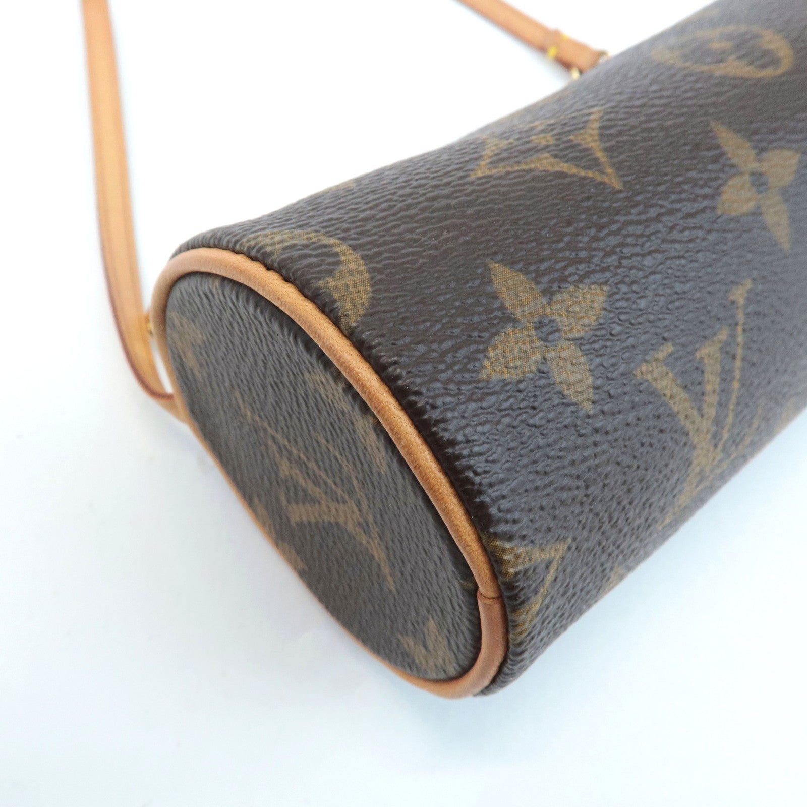 Louis Vuitton Monogram Mini Pouch for Papillon Bag Brown