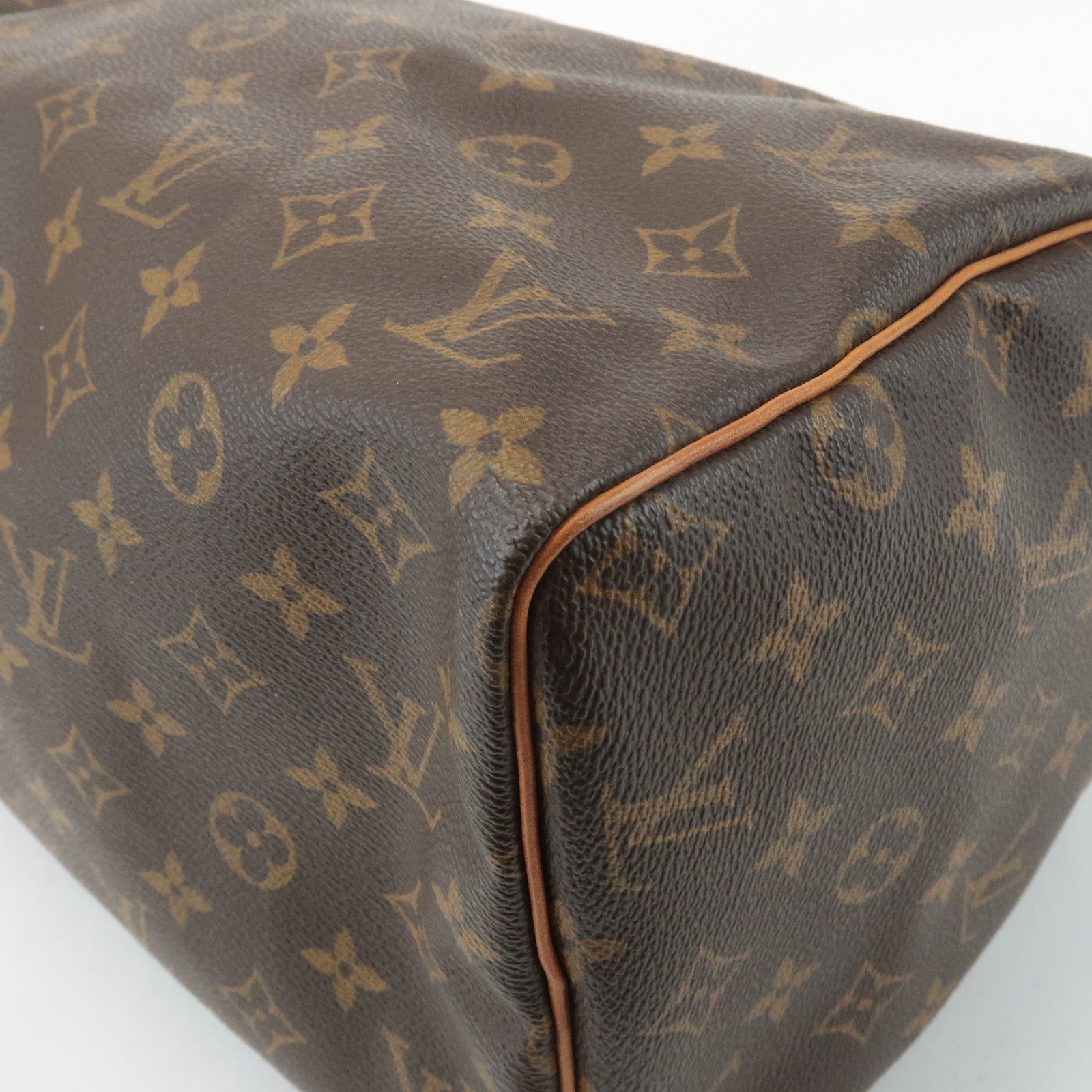 Louis Vuitton Monogram Speedy 30 Hand Bag Boston Bag M41108 Used