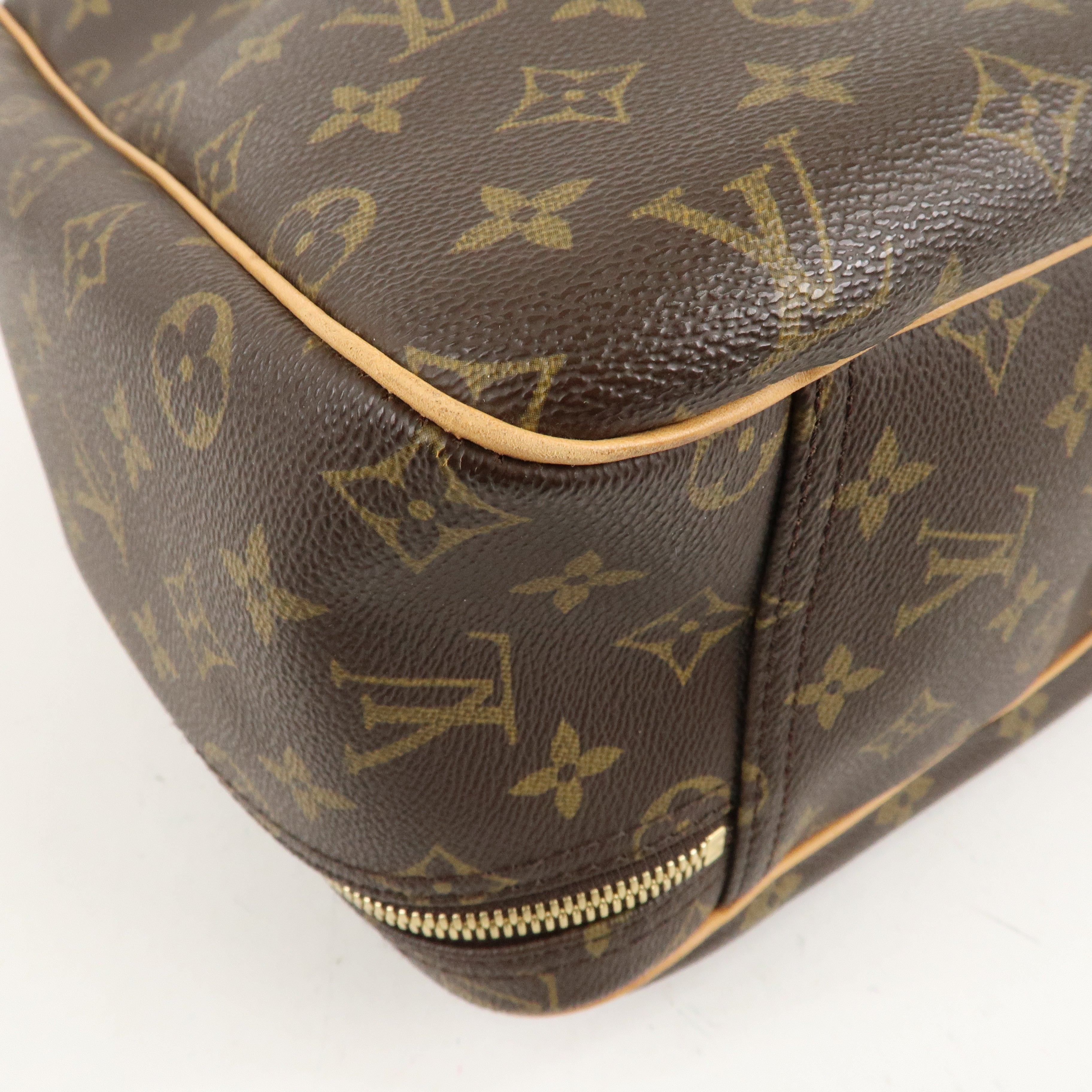 Louis Vuitton Monogram Excursion Shoes Case Hand Bag M41450