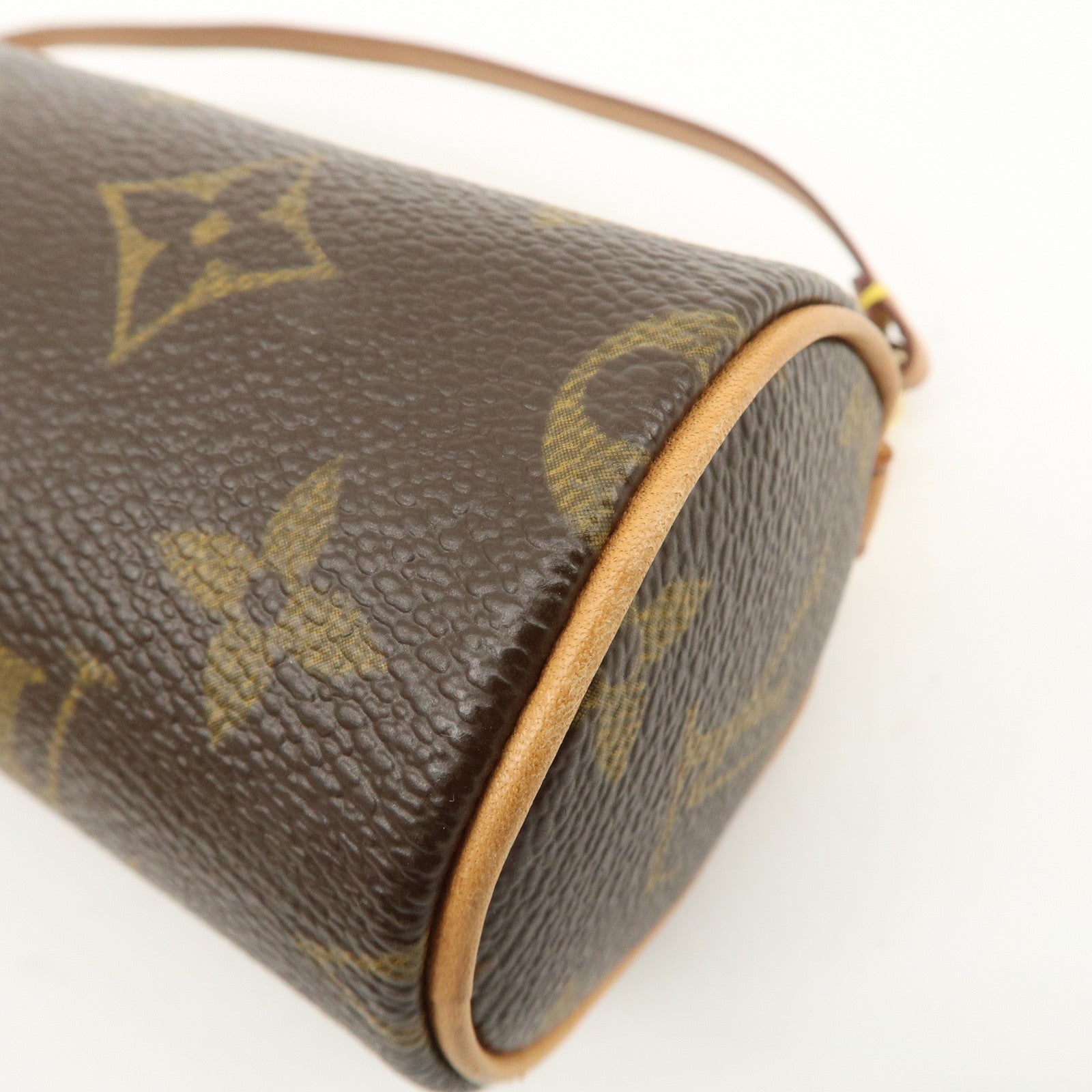 Louis Vuitton Monogram Pouch for Papillon Bag Hand Bag Brown Used