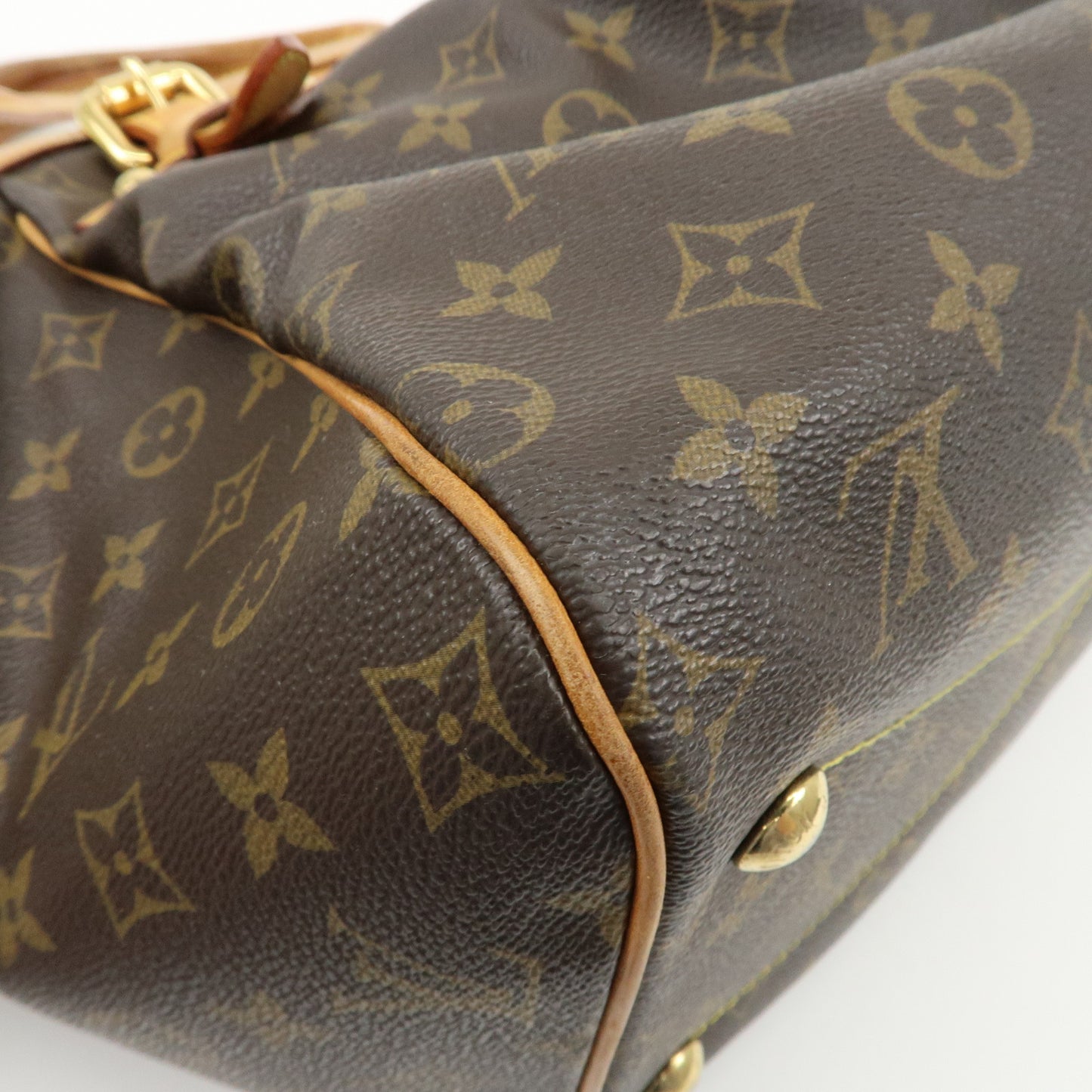 Louis Vuitton Monogram Tivoli GM Shoulder Bag Brown M40144