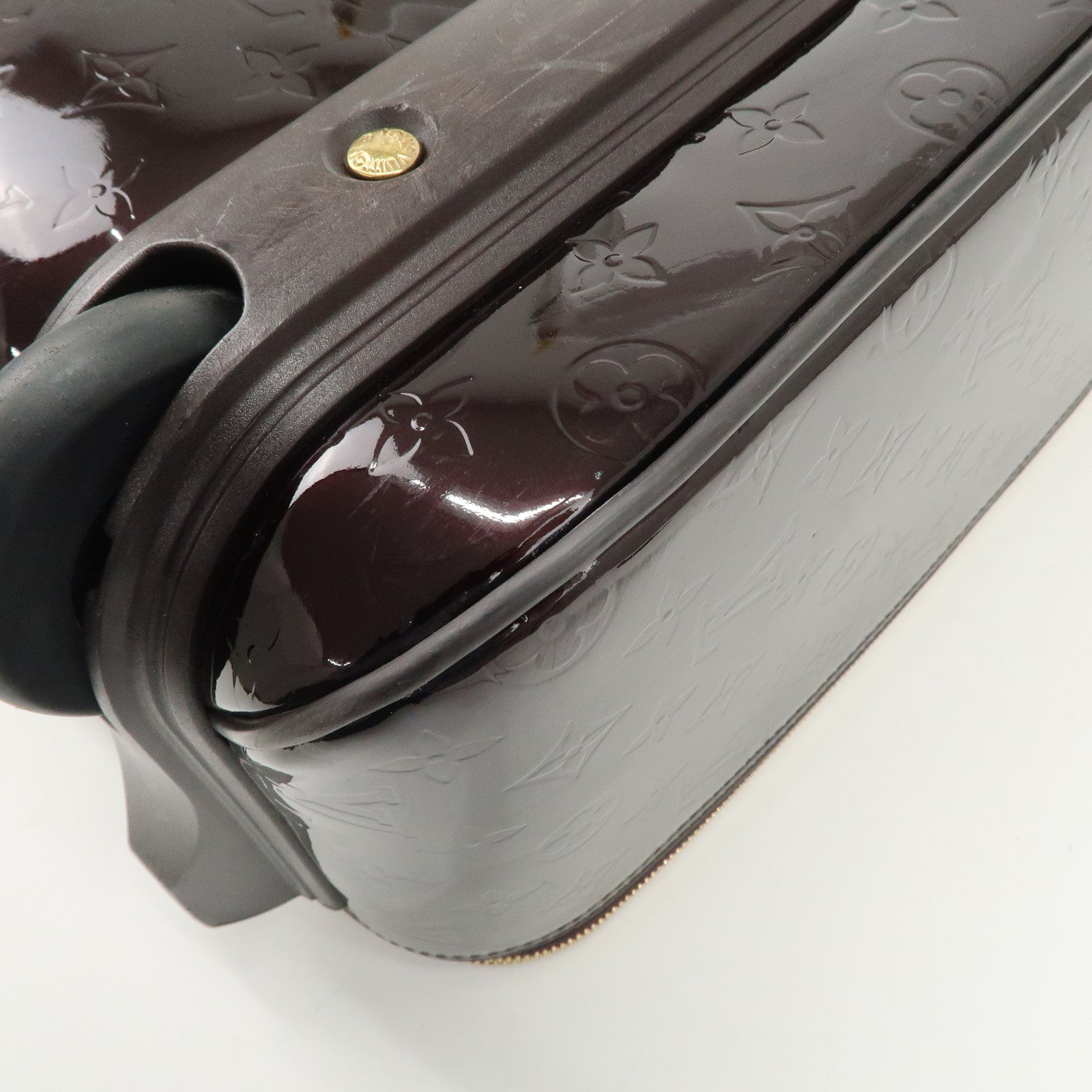 Louis Vuitton Monogram Vernis Pegase 50 Luggage Bag M91992 Used
