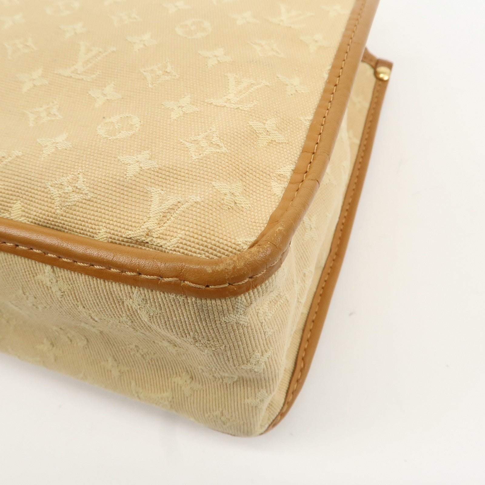 Louis Vuitton Monogram Mini Sac Catherine Hand Bag Beige M92328