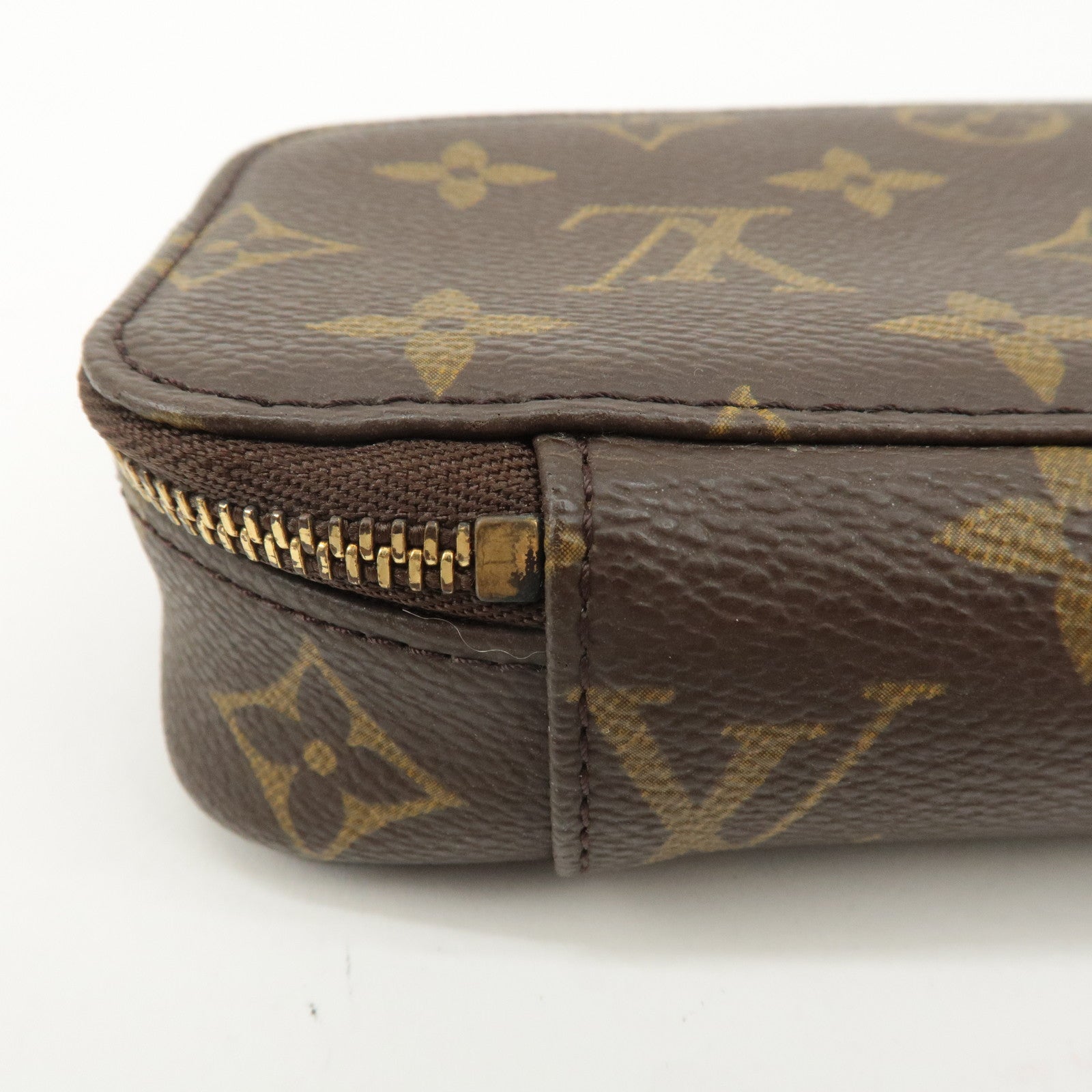 Louis Vuitton Monogram Posh Monte Carlo Pouch Brown M47352