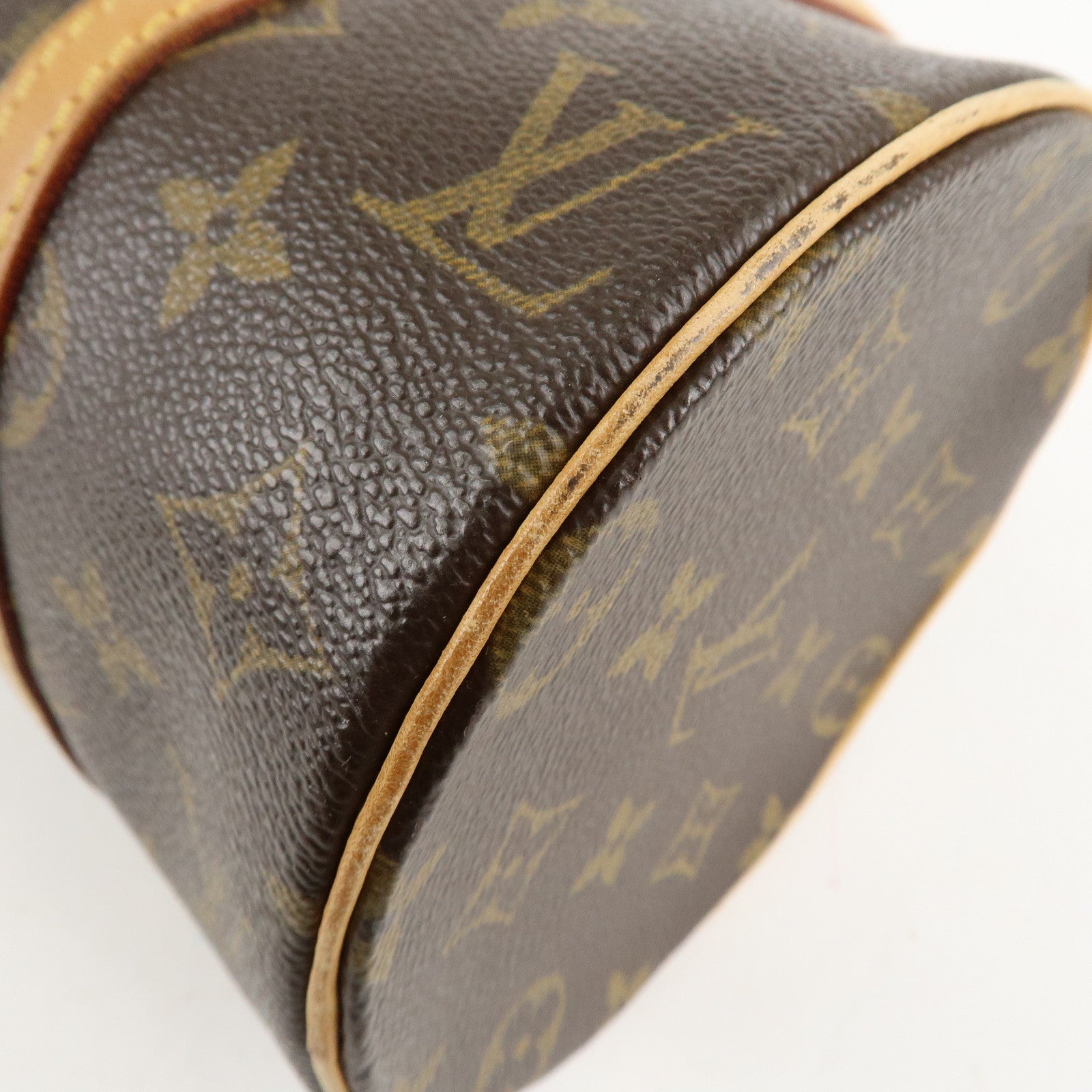 Louis Vuitton Monogram Papillon 26 Hand Bag Brown M51386