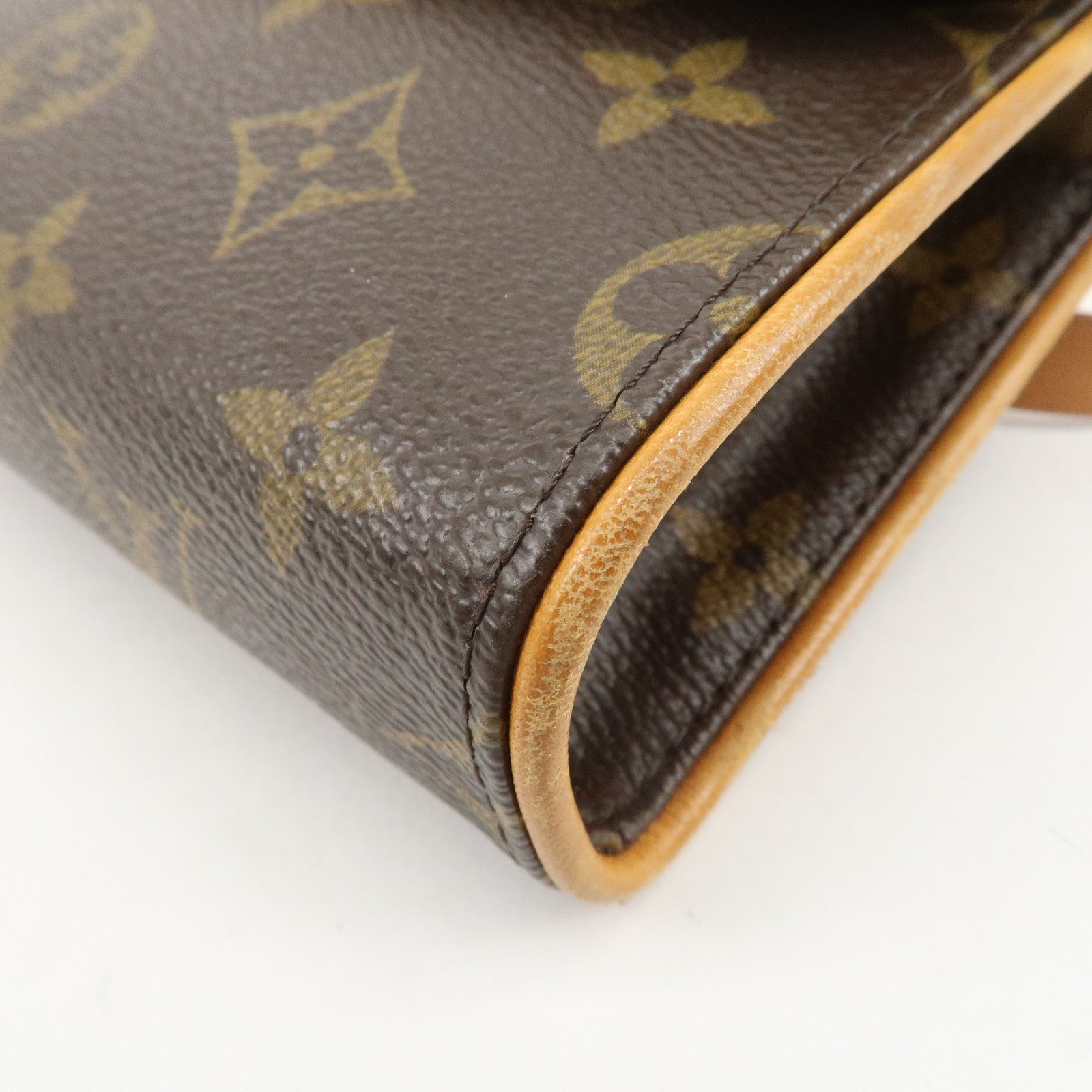 Louis Vuitton Monogram Pochette Florentine Waist Bag BeltXS M51855 Used