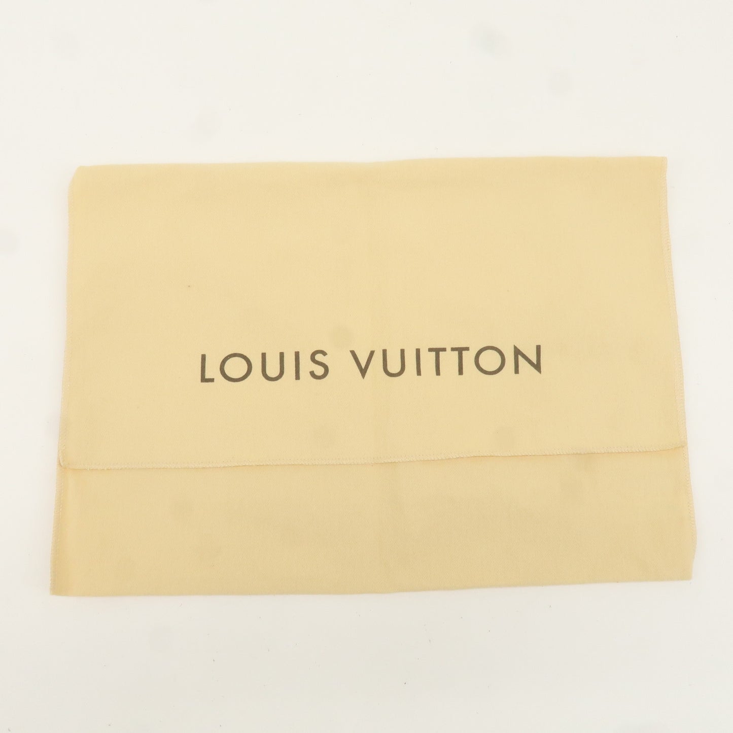 Louis Vuitton Set of 10 Dust Bag Storage Bag Flap Beige