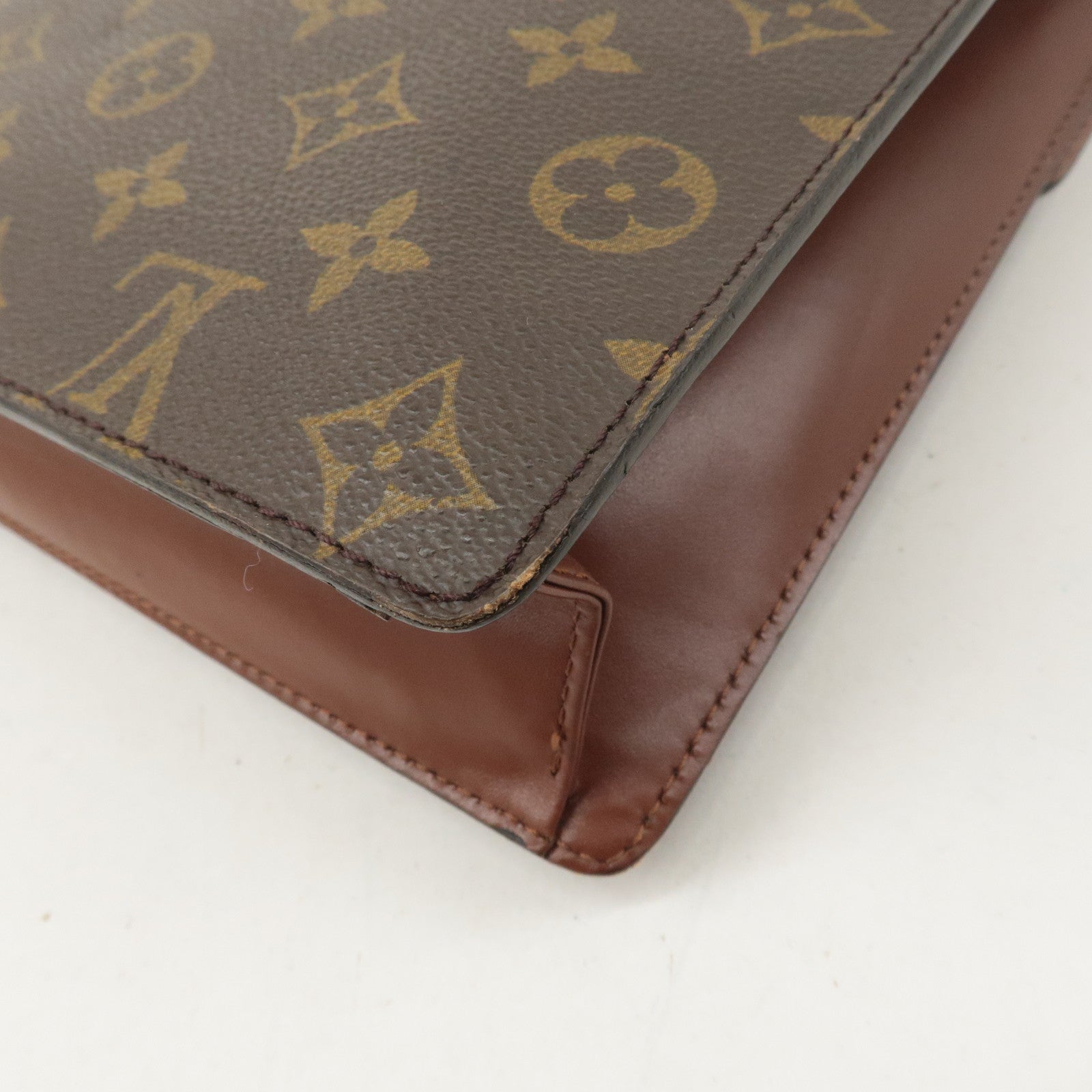 Louis Vuitton Monogram Monceau 28 Hand Bag Brief Case M51185