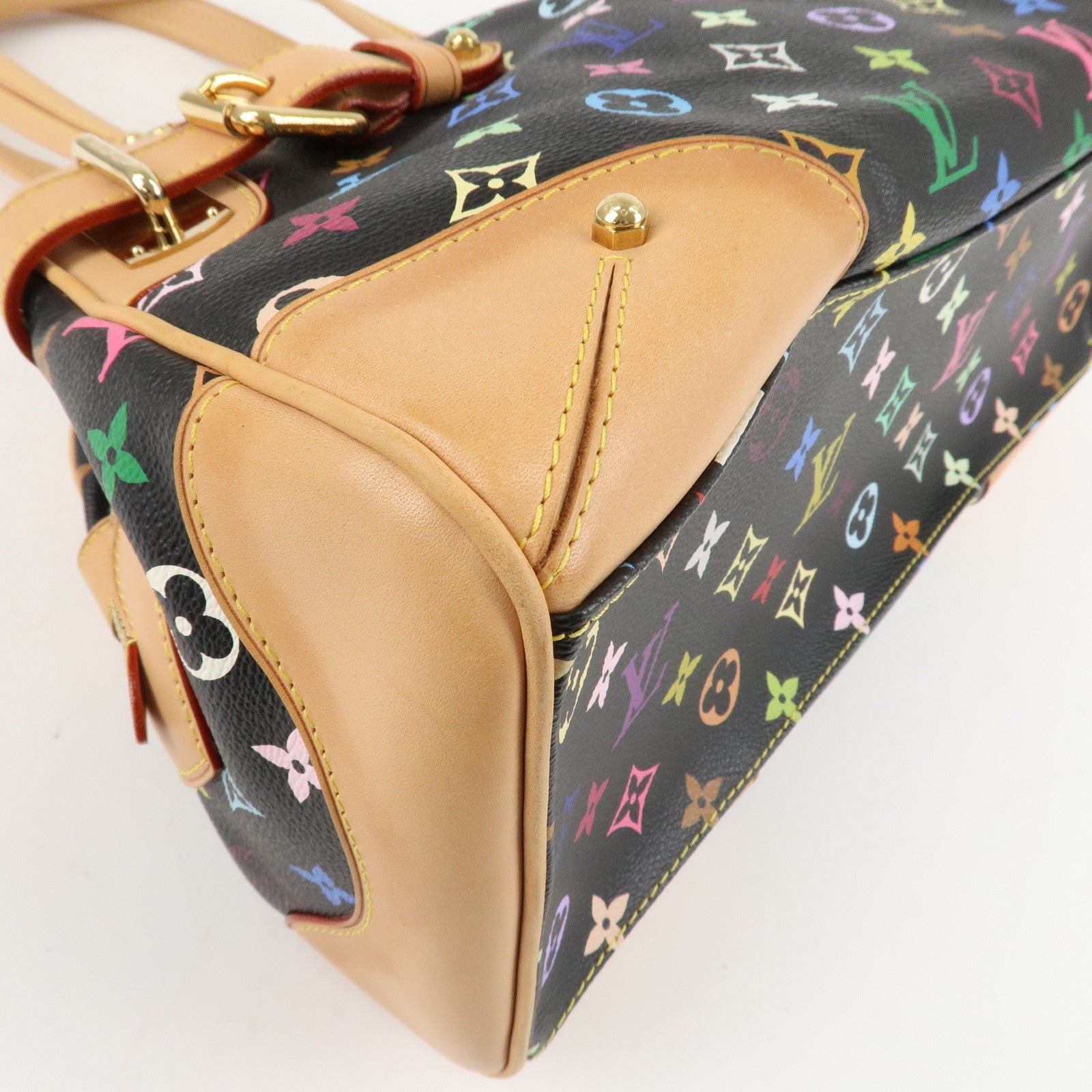 Louis Vuitton Monogram Multi Color Claudia Hand Bag M40194