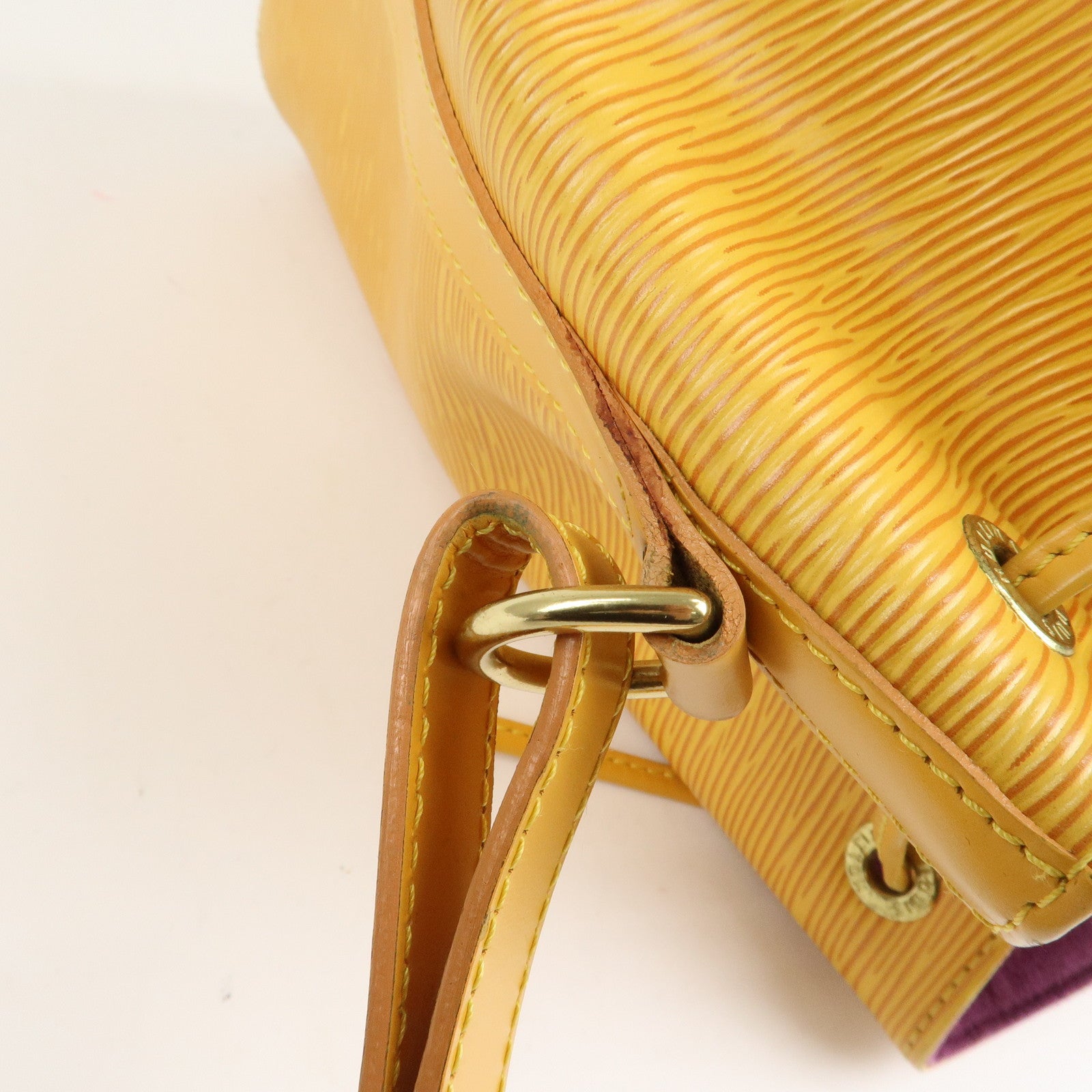 Louis Vuitton Epi Petit Noe Shoulder Bag Tassili Yellow M44109