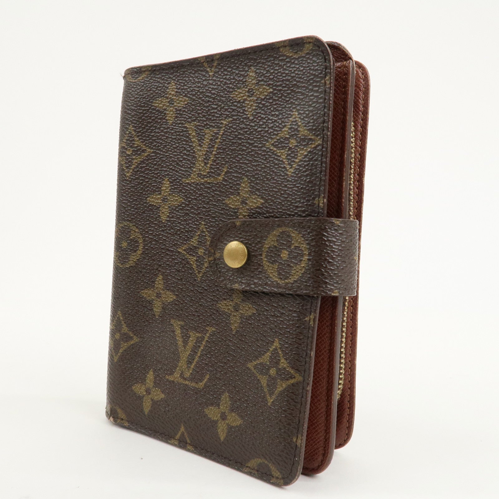 Louis Vuitton Set of 2 Monogram Bi-fold Wallet M61663 M61207 Used