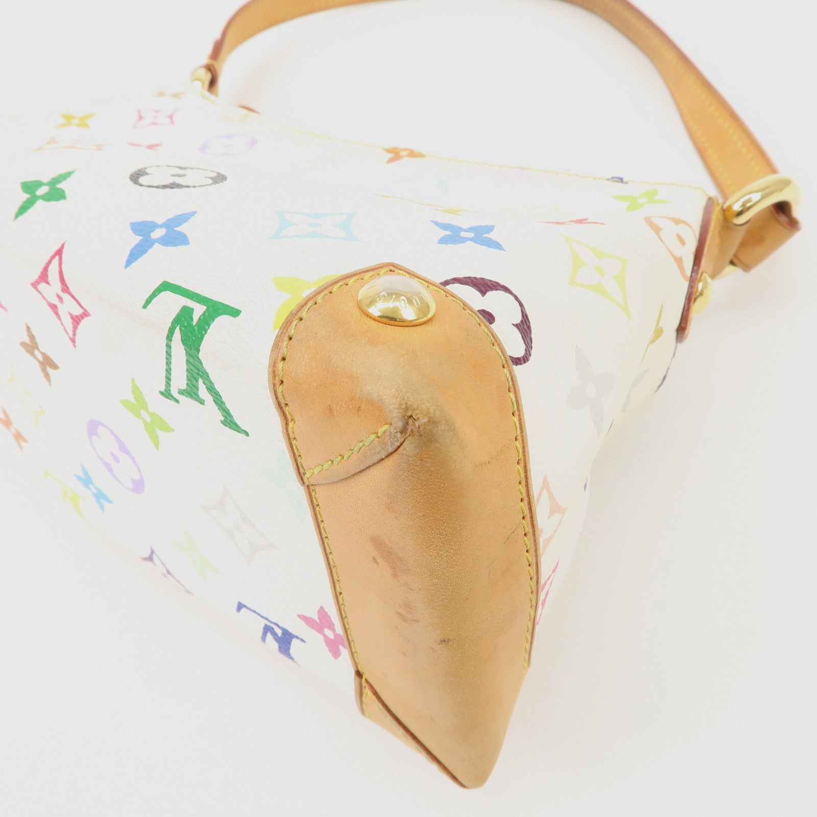 Louis Vuitton Monogram Multicolor Eliza Shoulder Bag Blanc M40098 Used