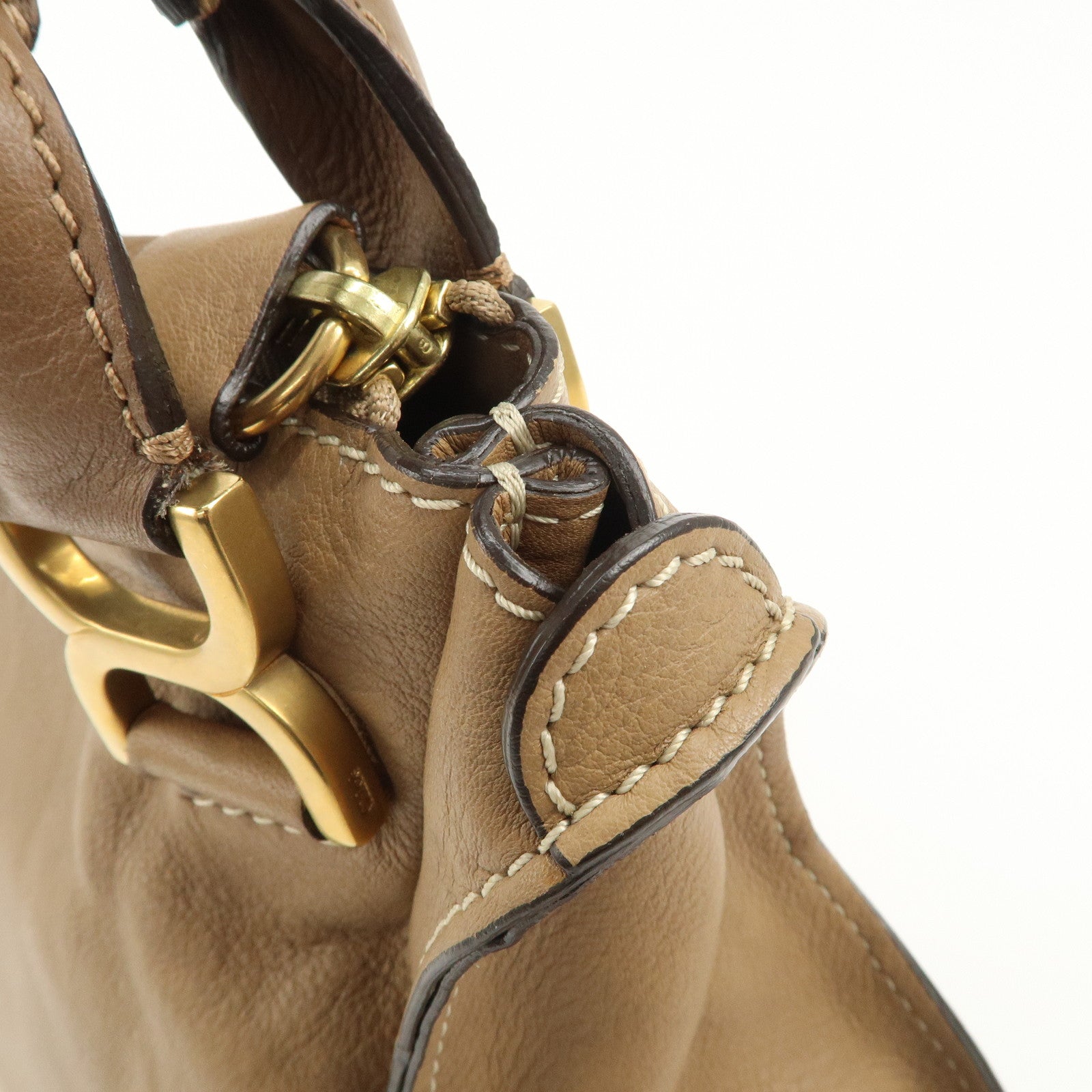 Chloe Leather Mercy 2WAY Shoulder Bag 031056-24 Used