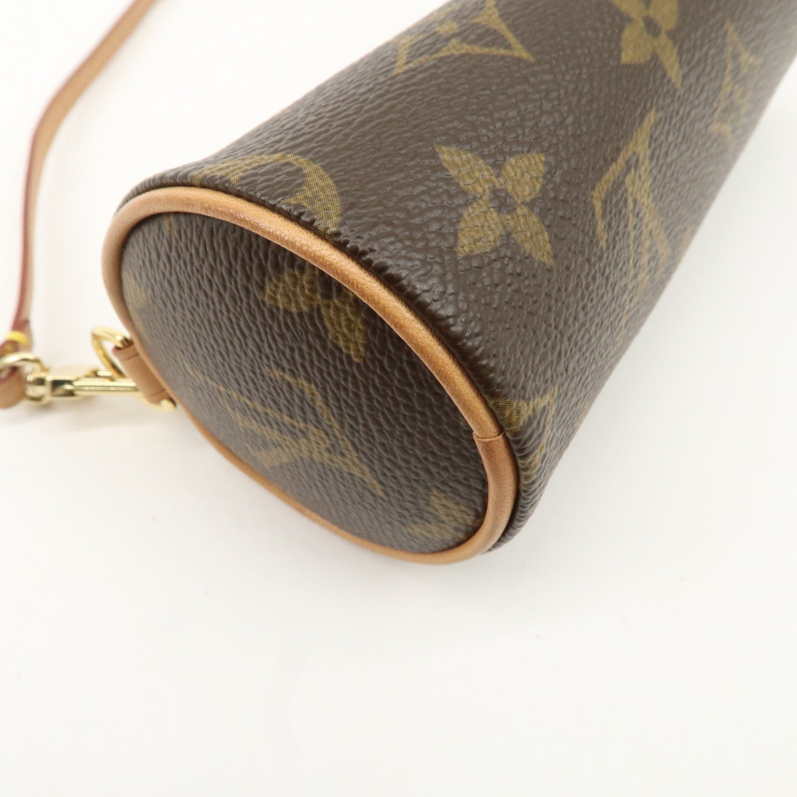 Louis Vuitton Monogram Mini Pouch for Papillon Bag Brown