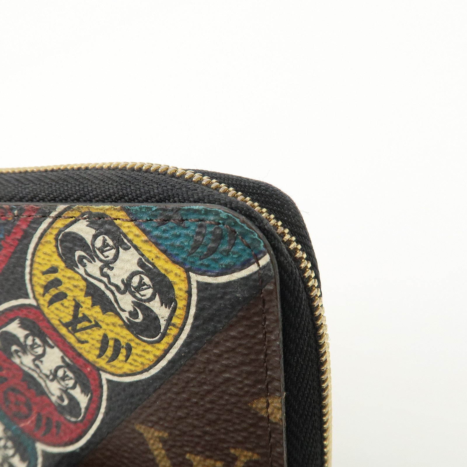 Louis Vuitton Monogram Zippy Coin Purse Kansai Yamamoto M67250 Used