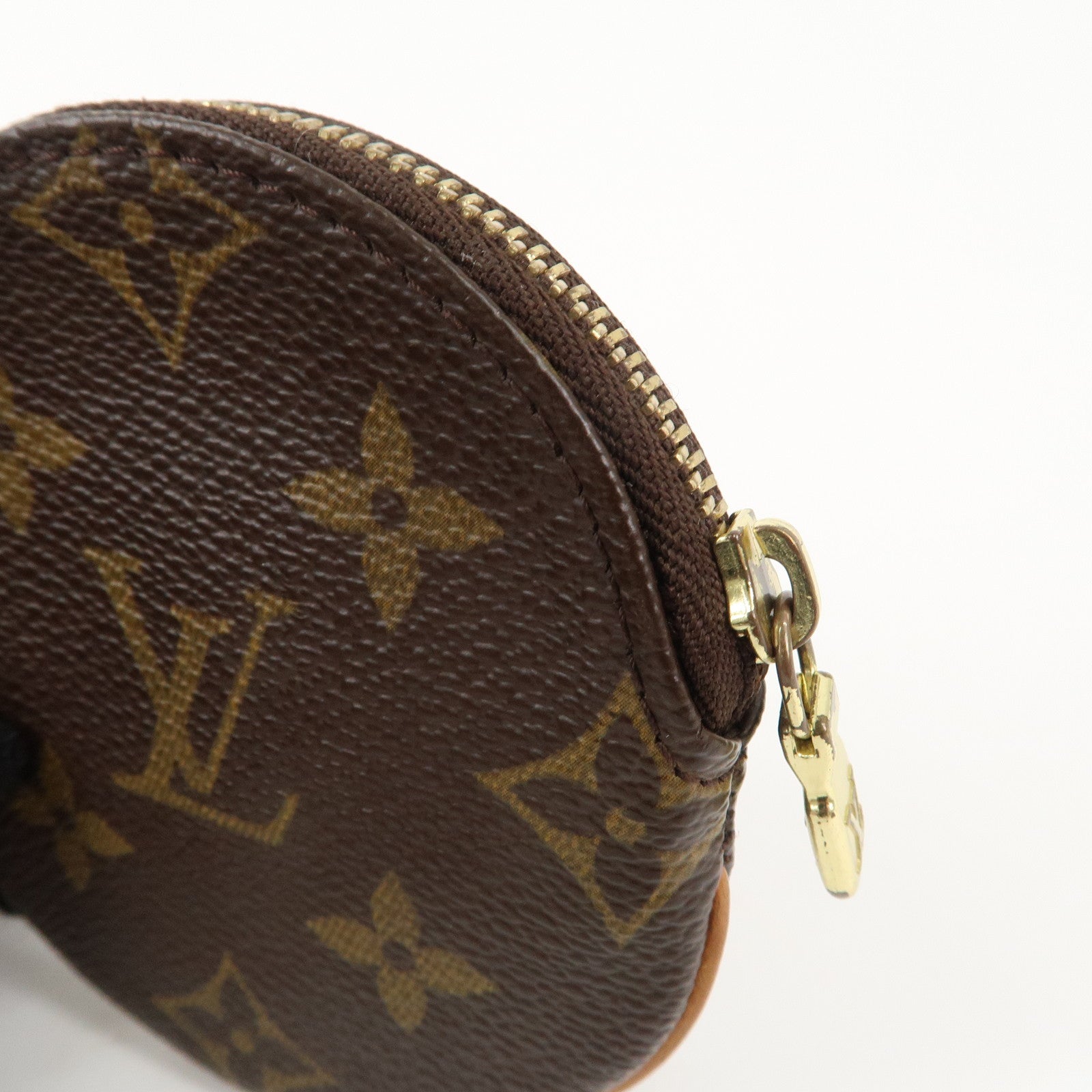 Louis Vuitton Monogram Porte Monnaie Rond Coin Case M61926