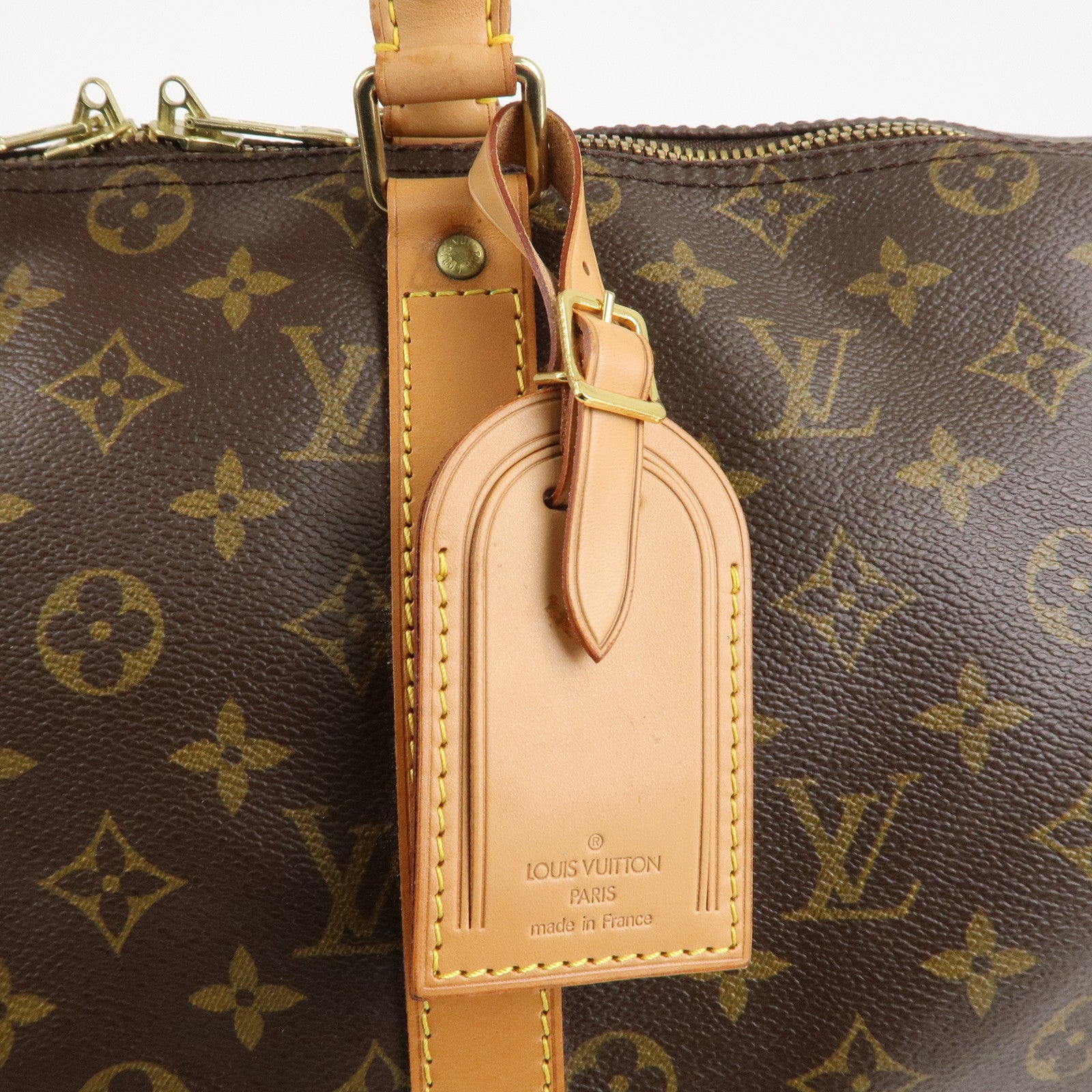 Louis Vuitton Monogram Keep All Bandouliere 45 Boston Bag M41418 Used