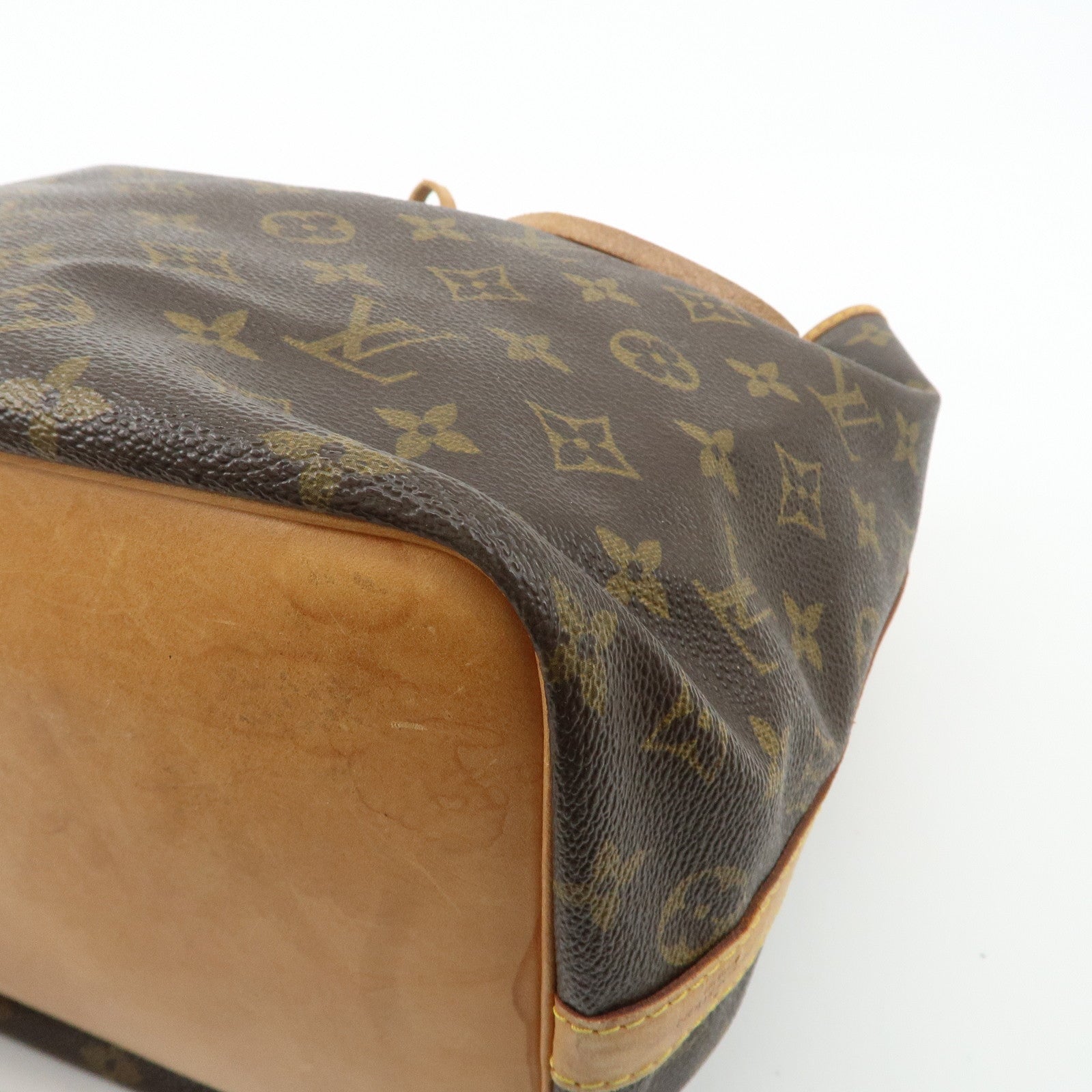 Louis Vuitton Monogram Petit Noe Shoulder Bag Brown M42226 Used