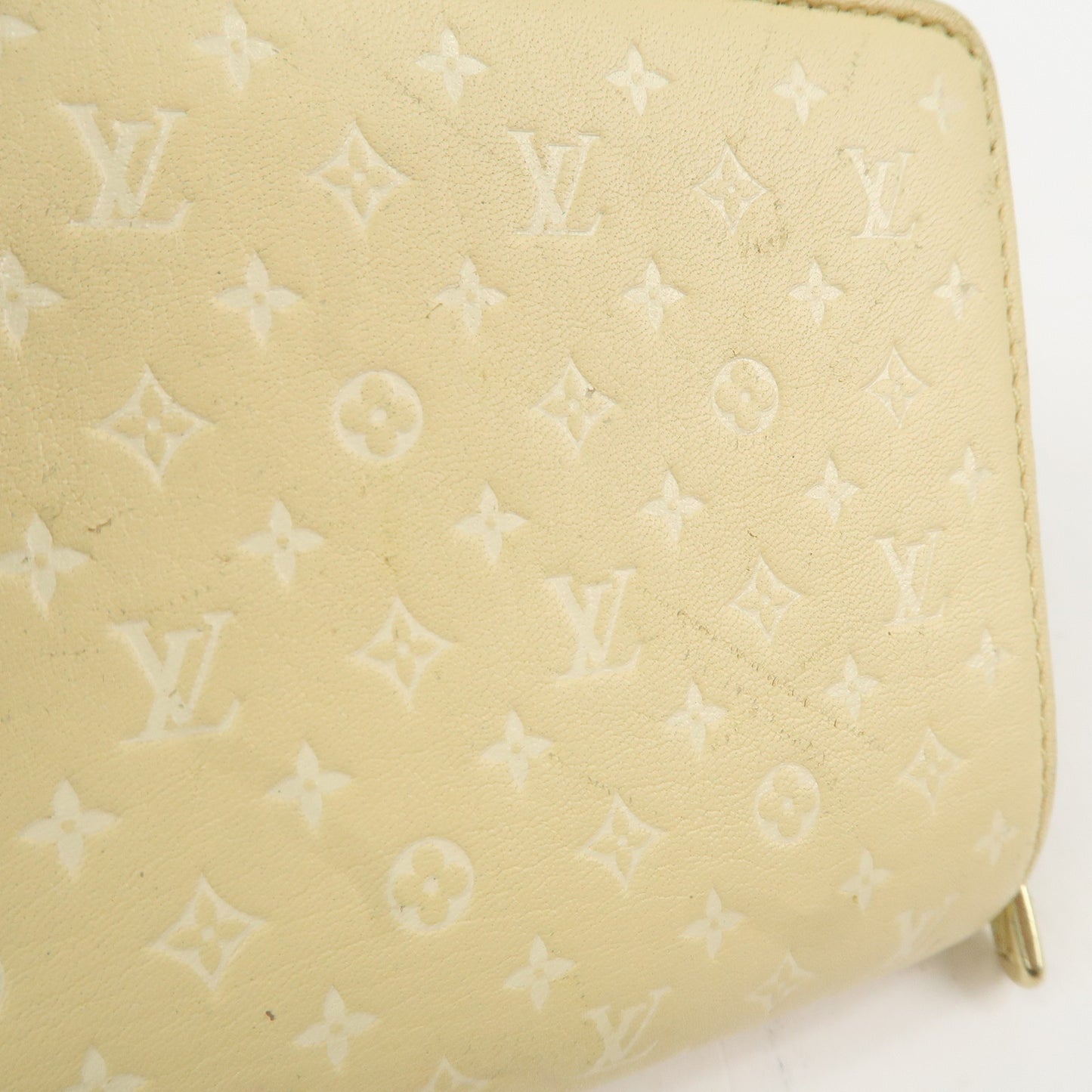 Louis Vuitton Nanogram Portefeuille Roux Wallet Jaune M82288