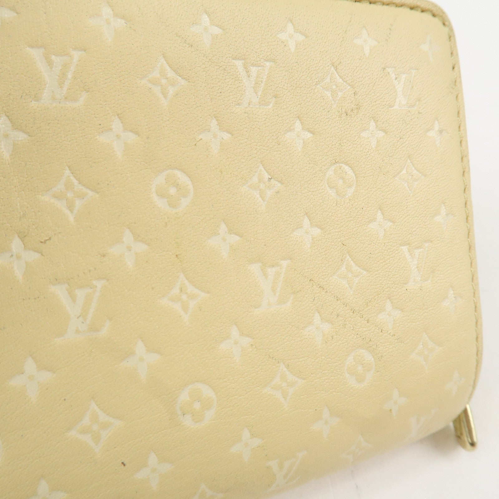 Louis Vuitton Nanogram Portefeuille Roux Wallet Jaune M82288