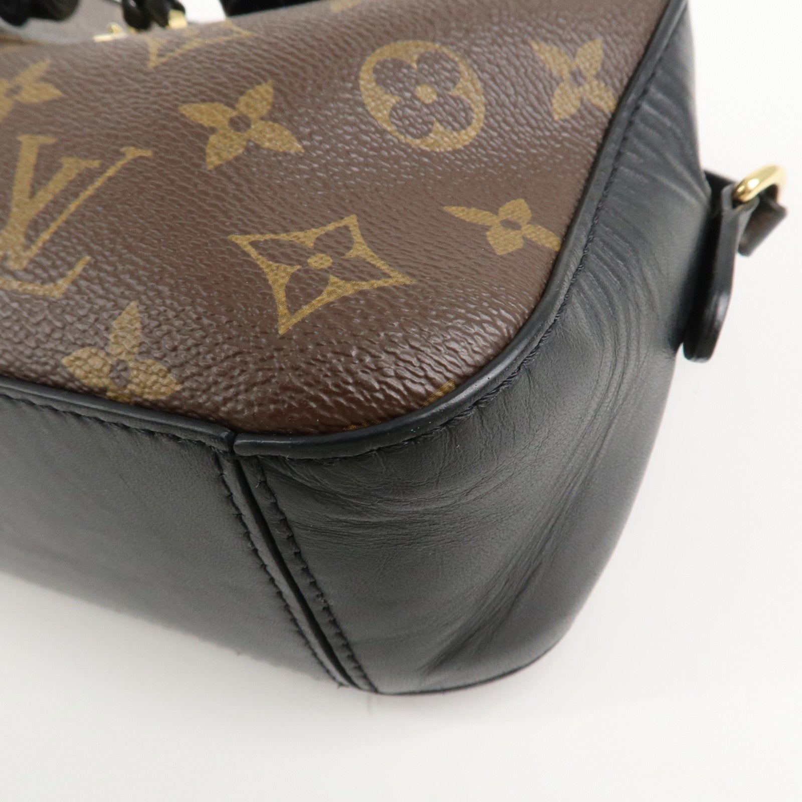 Louis Vuitton Monogram Saintonge Shoulder Bag Brown M43555