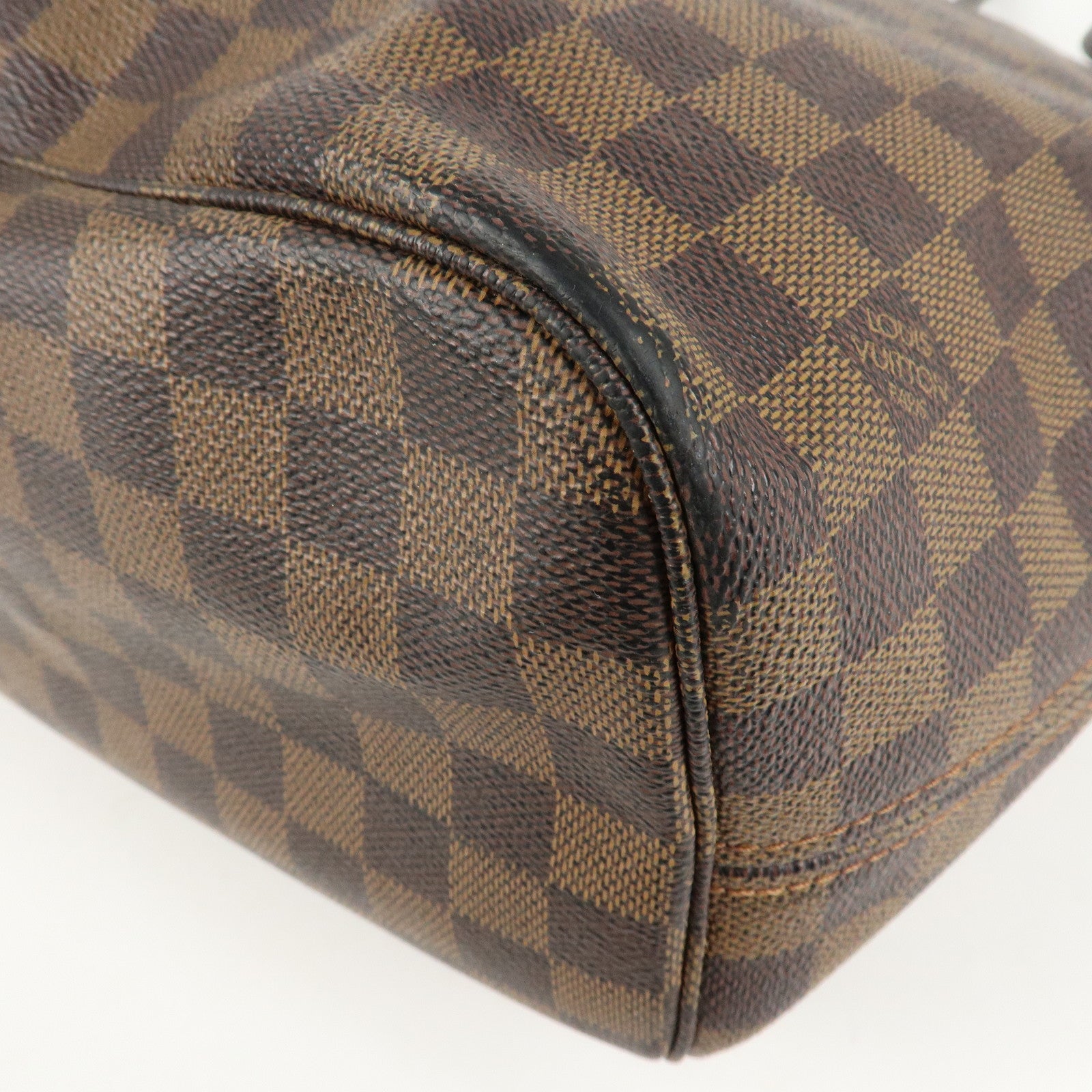 Louis Vuitton Damier Neverfull MM Tote Bag Damier Ebene N51105