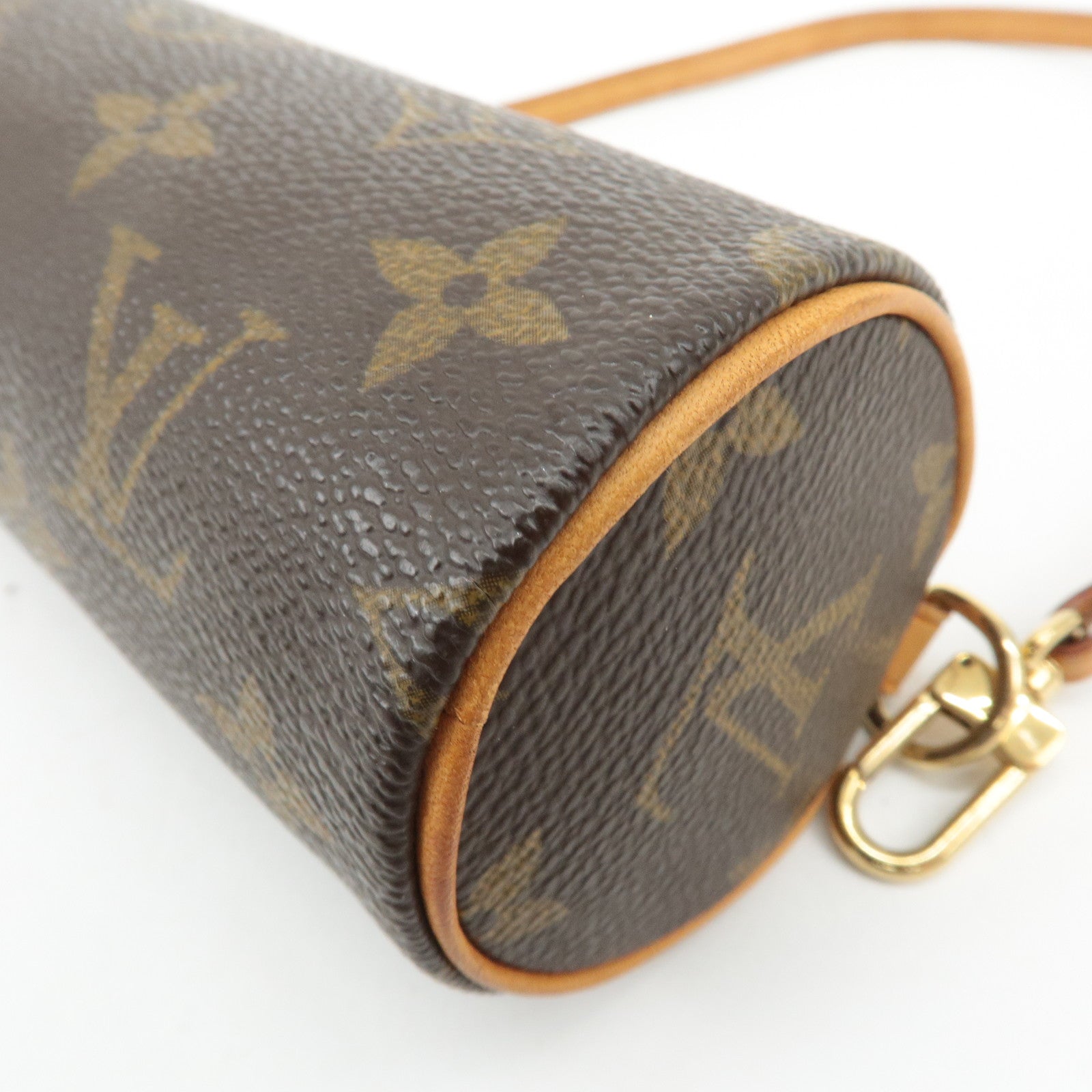 Louis Vuitton Monogram Mini Pouch for Papillon Bag Brown