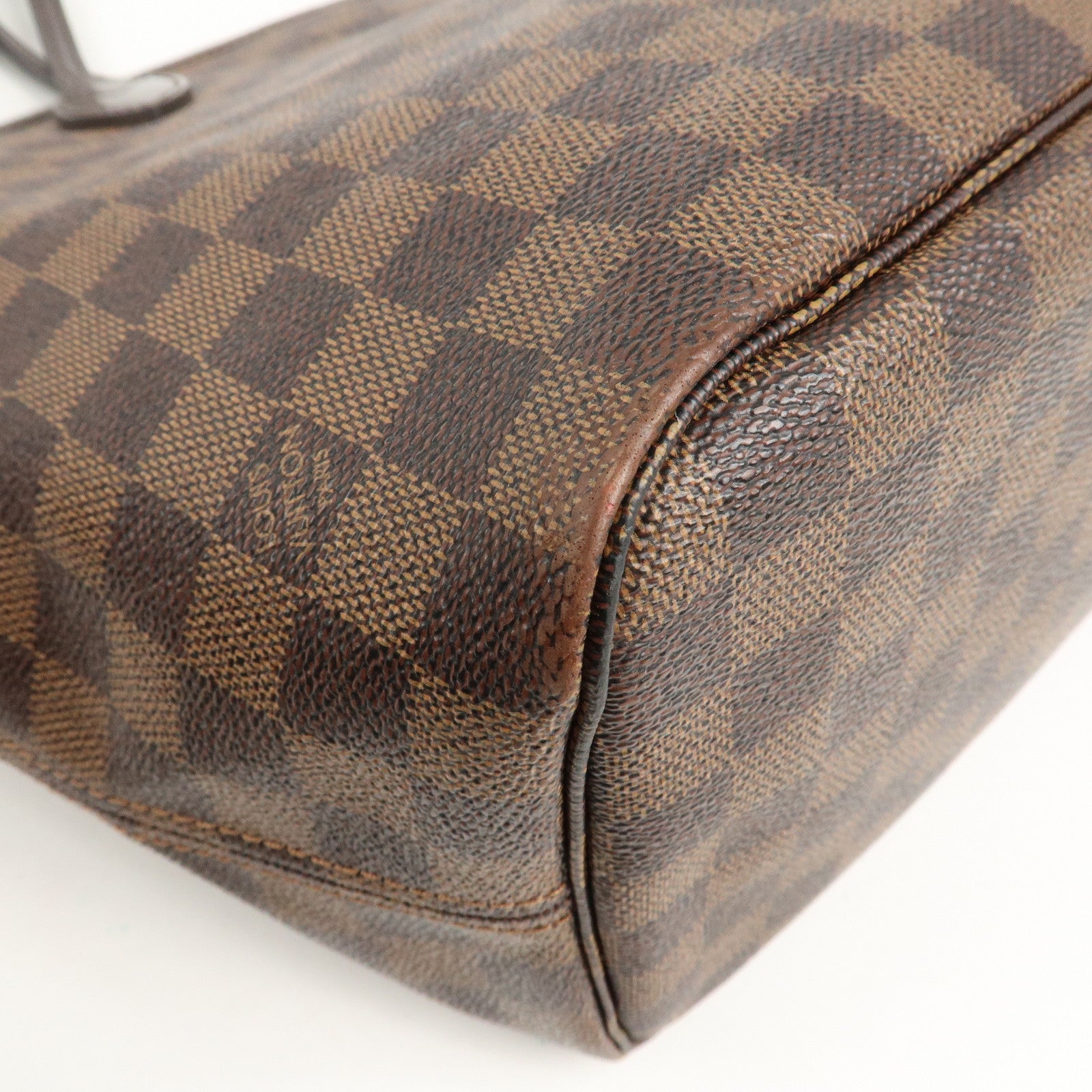 Louis Vuitton Damier Ebene Neverfull MM Tote Bag N41358