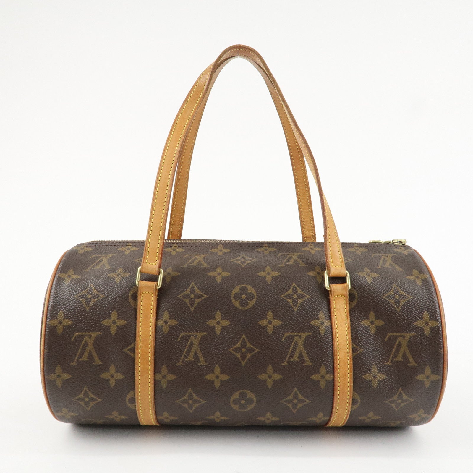 Louis Vuitton Monogram Papillon 30 Hand Bag New Style M51385 Used