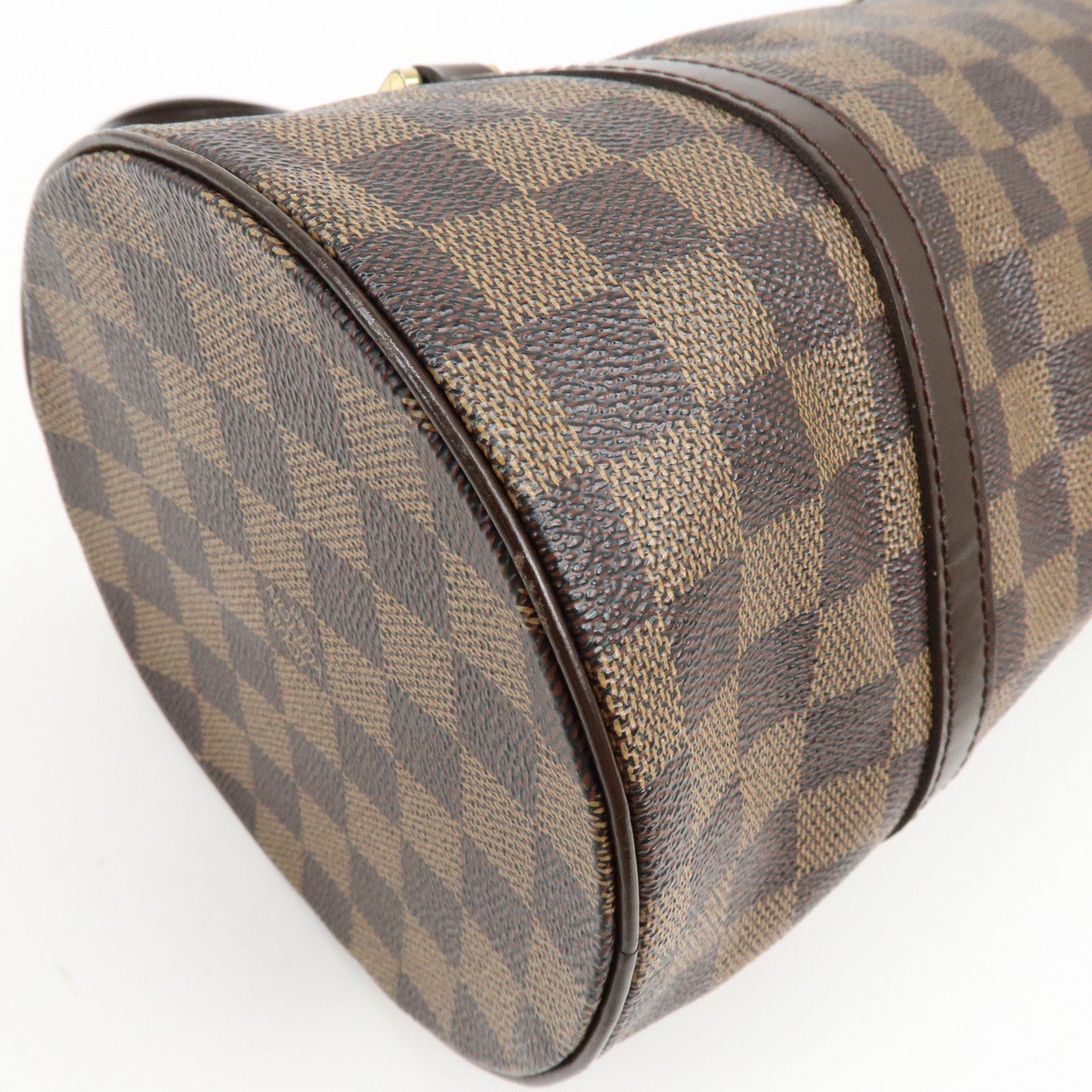 Louis Vuitton Damier Ebene Papillon 30 Hand Bag Brown N51303
