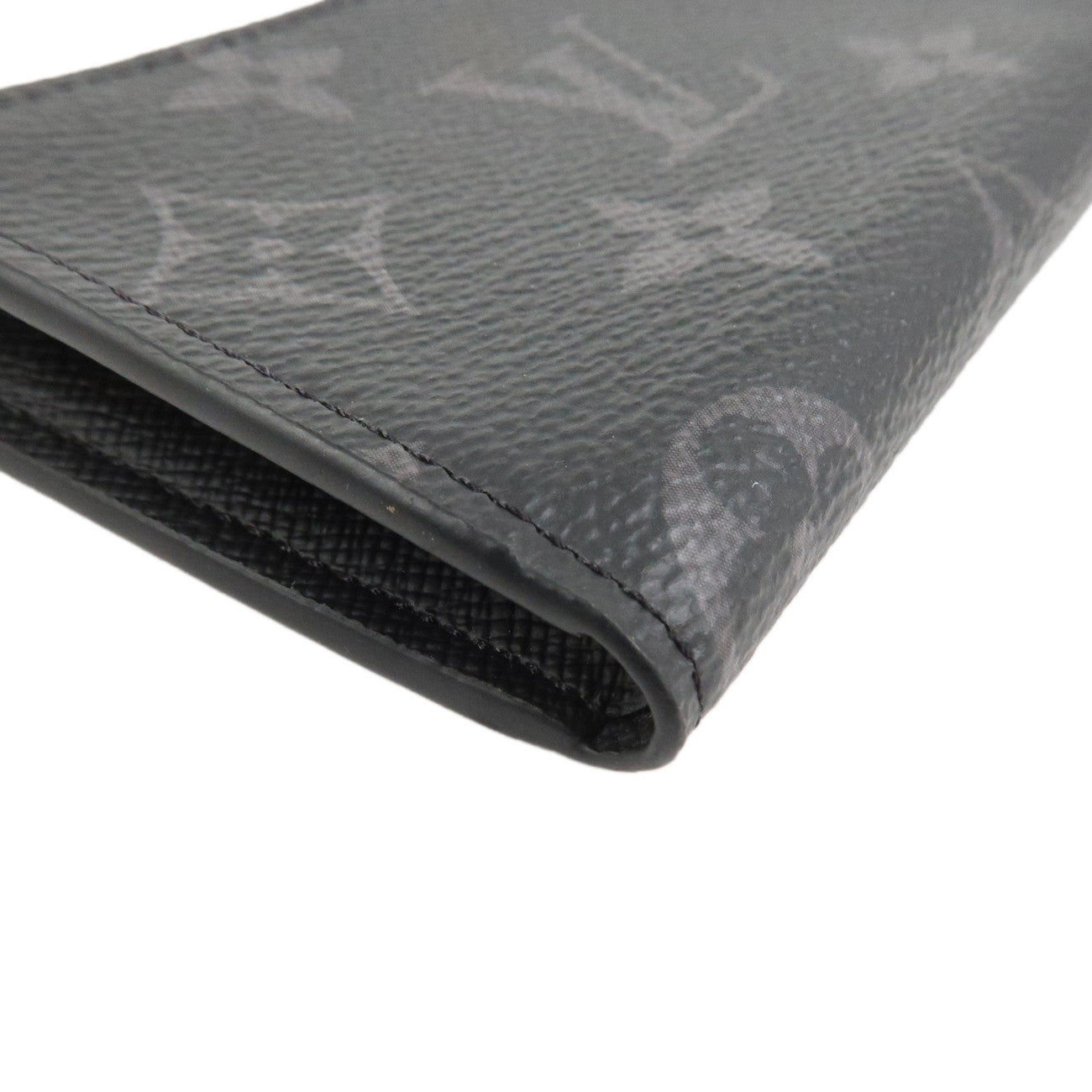 Louis Vuitton Monogram Eclipse Porto Monnaie Jour Gray M63536