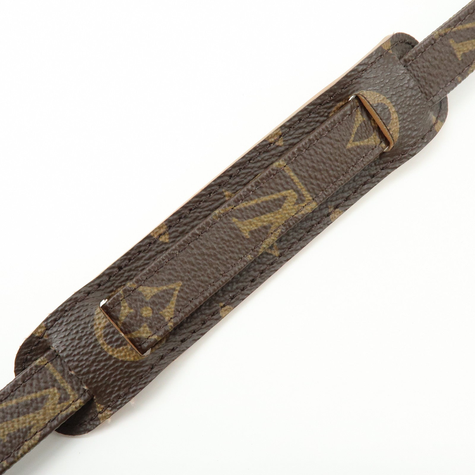 Louis Vuitton Monogram Adjustable Shoulder Strap Brown 120cm J52315