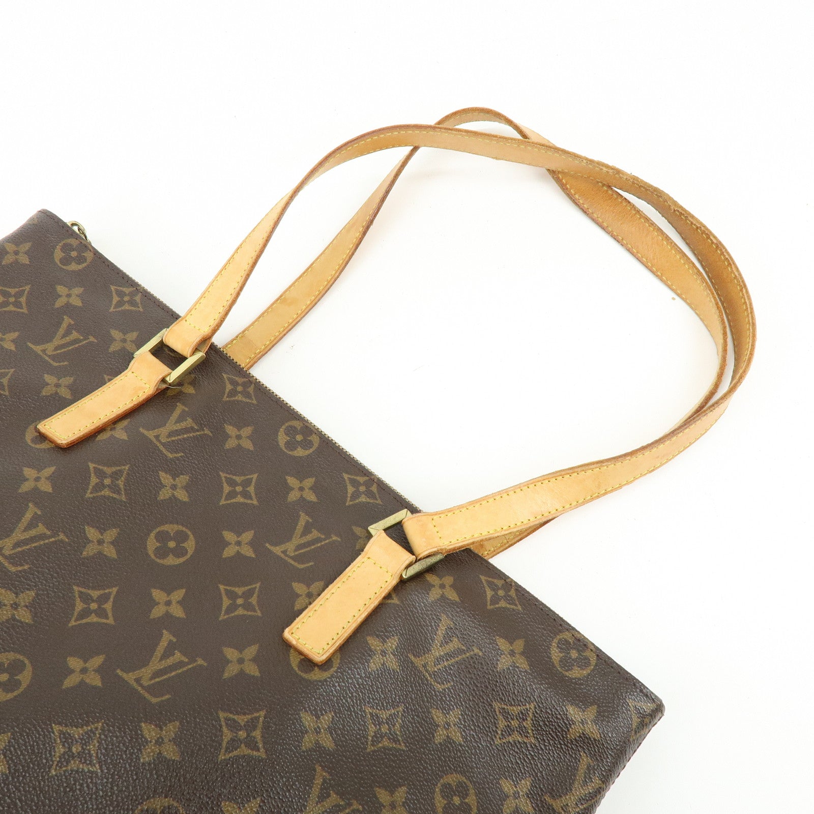 Louis Vuitton Monogram Cabas Mezzo Tote Bag Shoulder Bag M51151