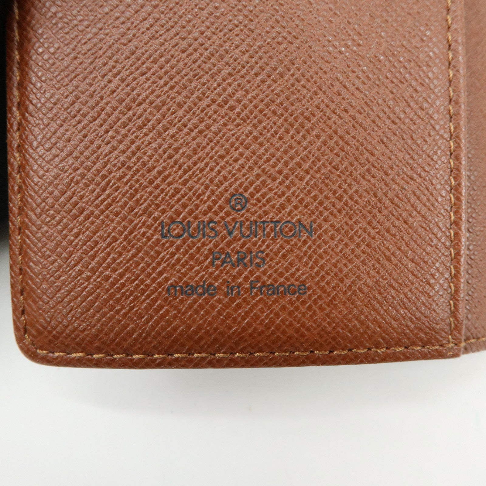Louis Vuitton Monogram Agenda PM Planner Cover Brown R20005