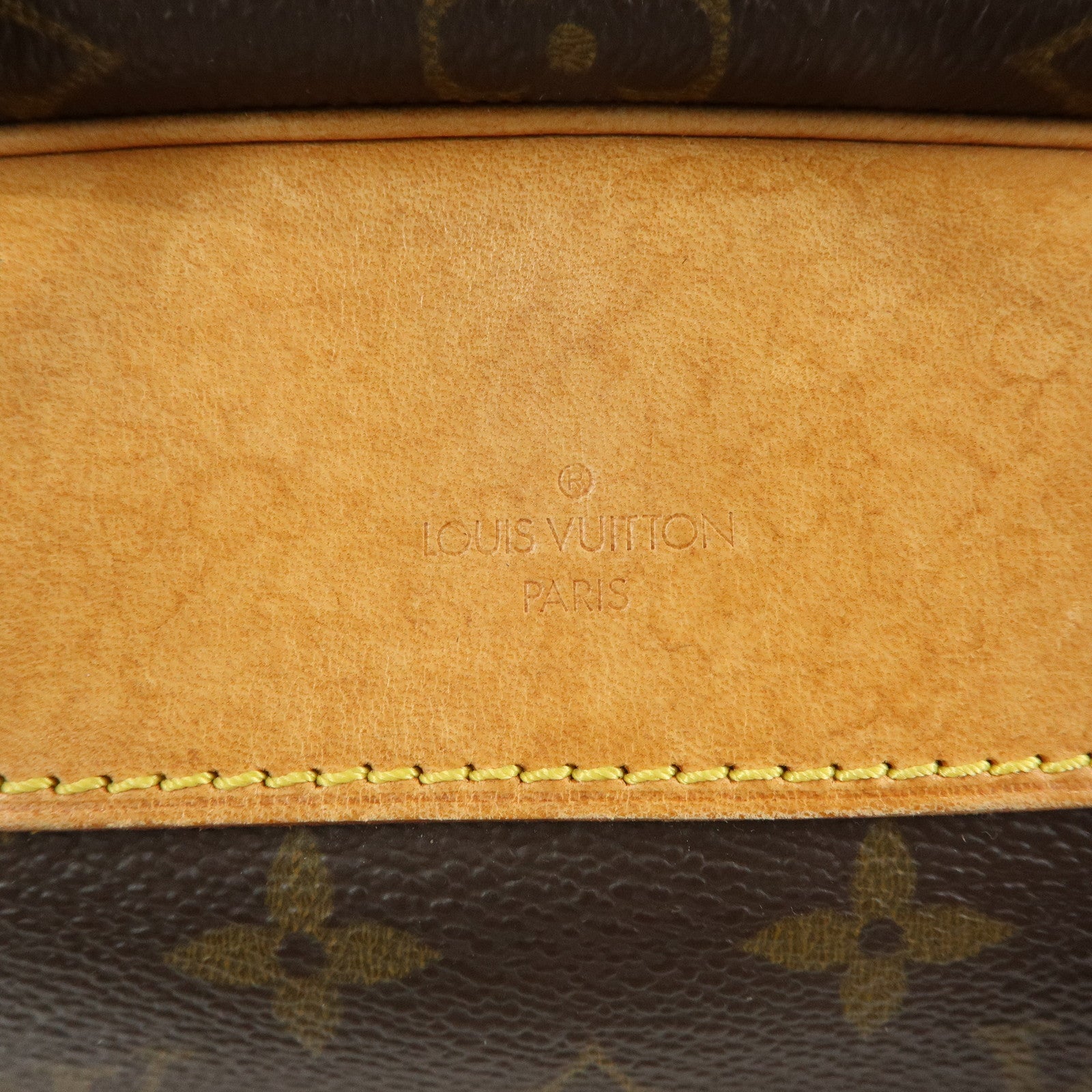 Louis Vuitton Monogram Canvas Deauville Hand Bag Brown M47270