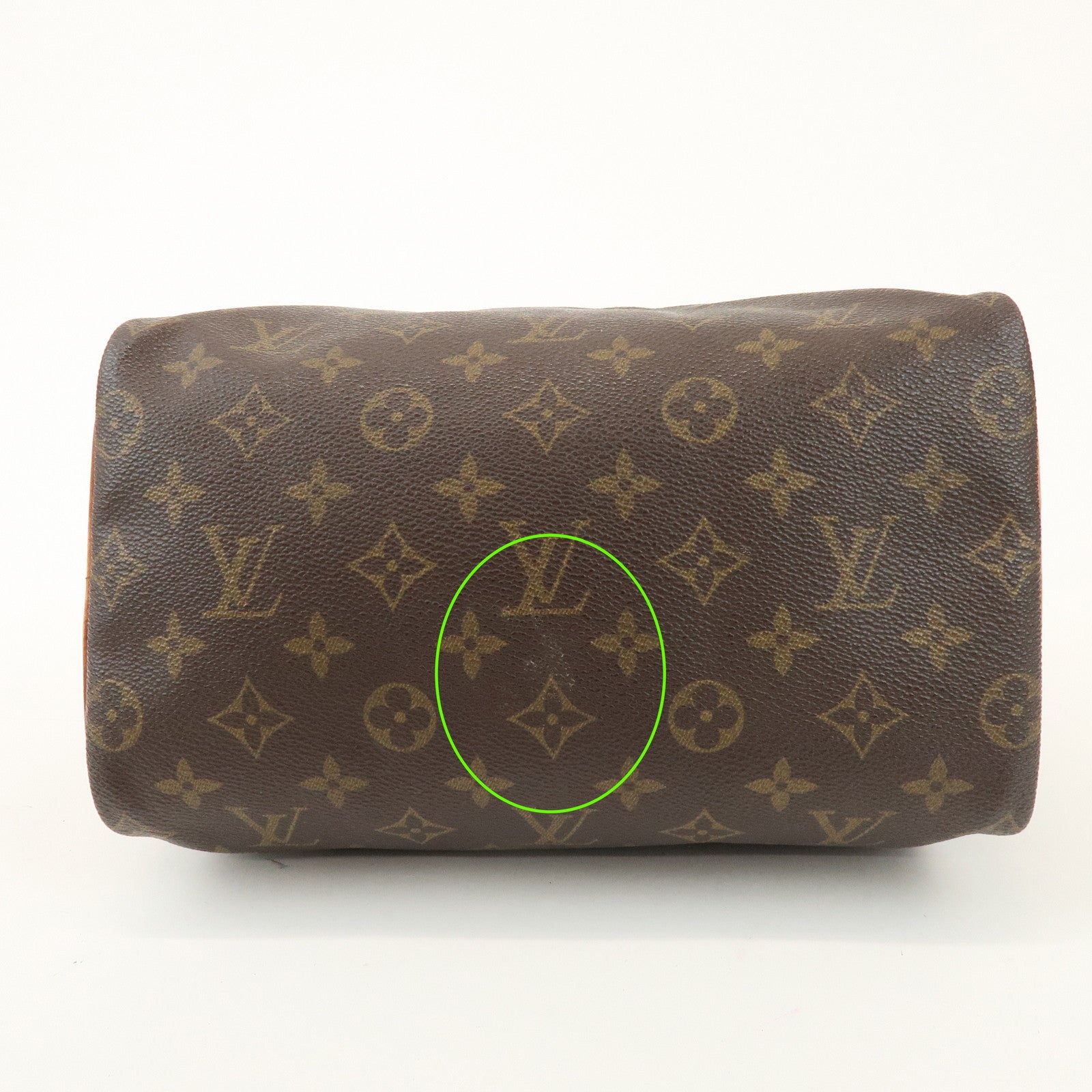 Louis Vuitton Monogram Speedy 25 Boston Bag Hand Bag Brown M41528